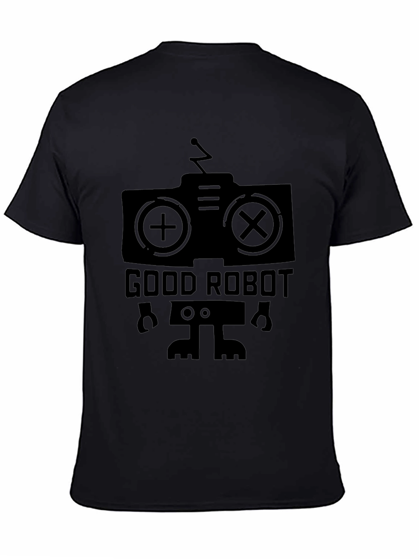 Good Robot Black Graphic Tee