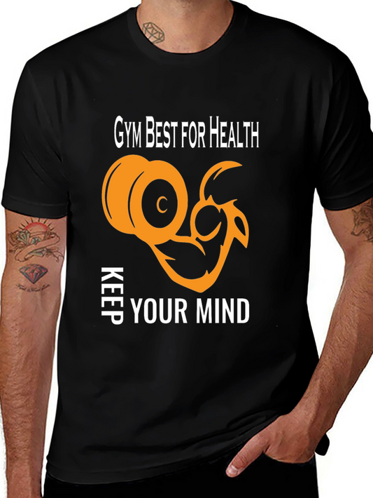 Gym Motivation T-Shirt - Best for Health