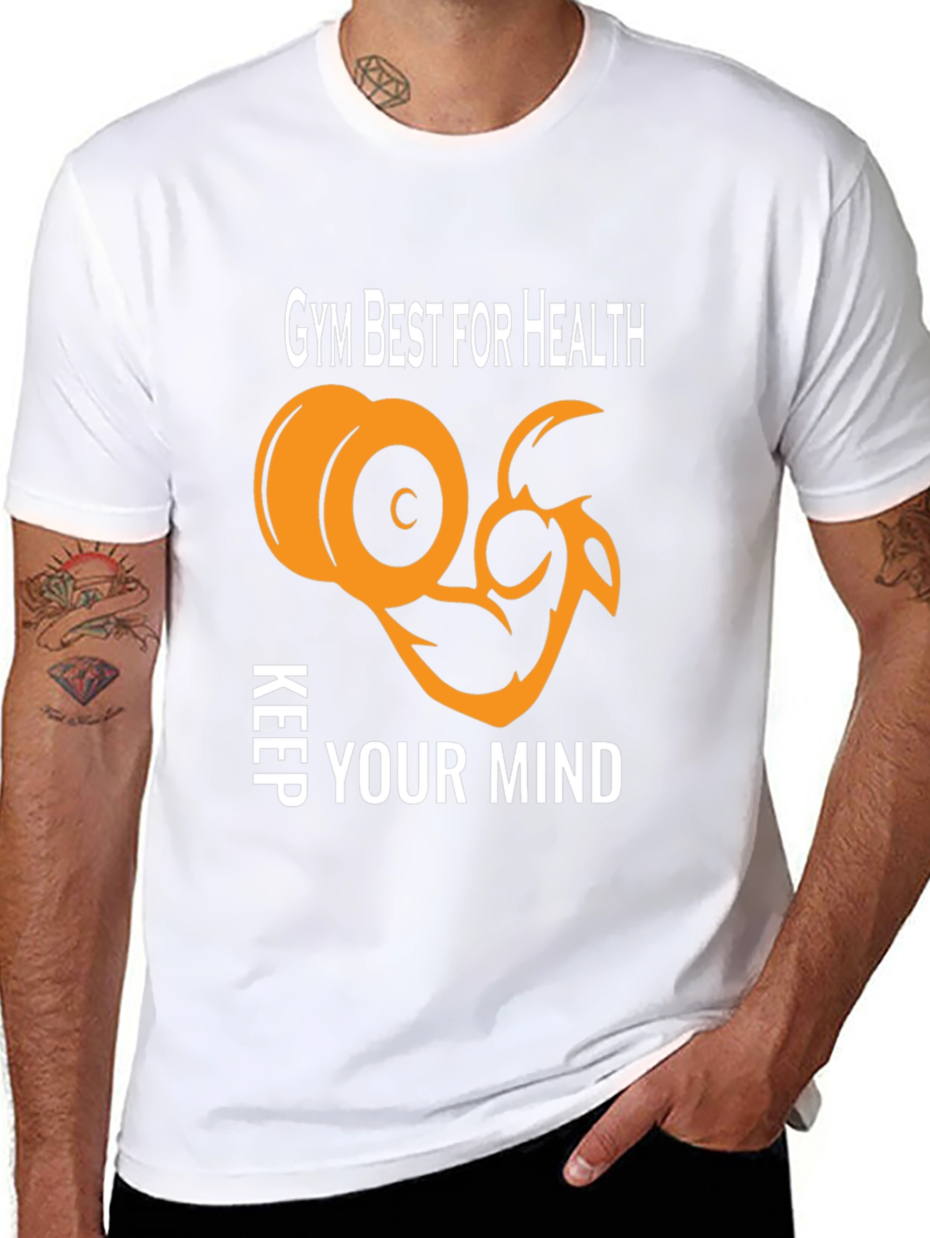 Gym Motivation T-Shirt - Best for Health