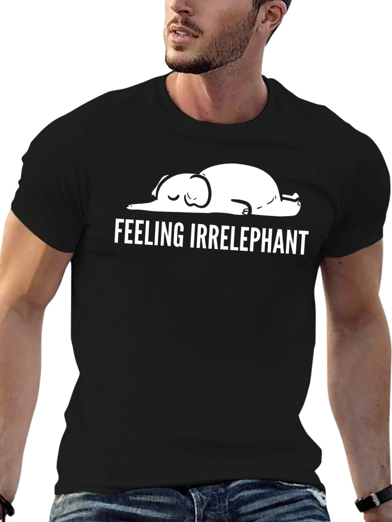 Irrelephant Graphic Tee - Funny Animal T-Shirt