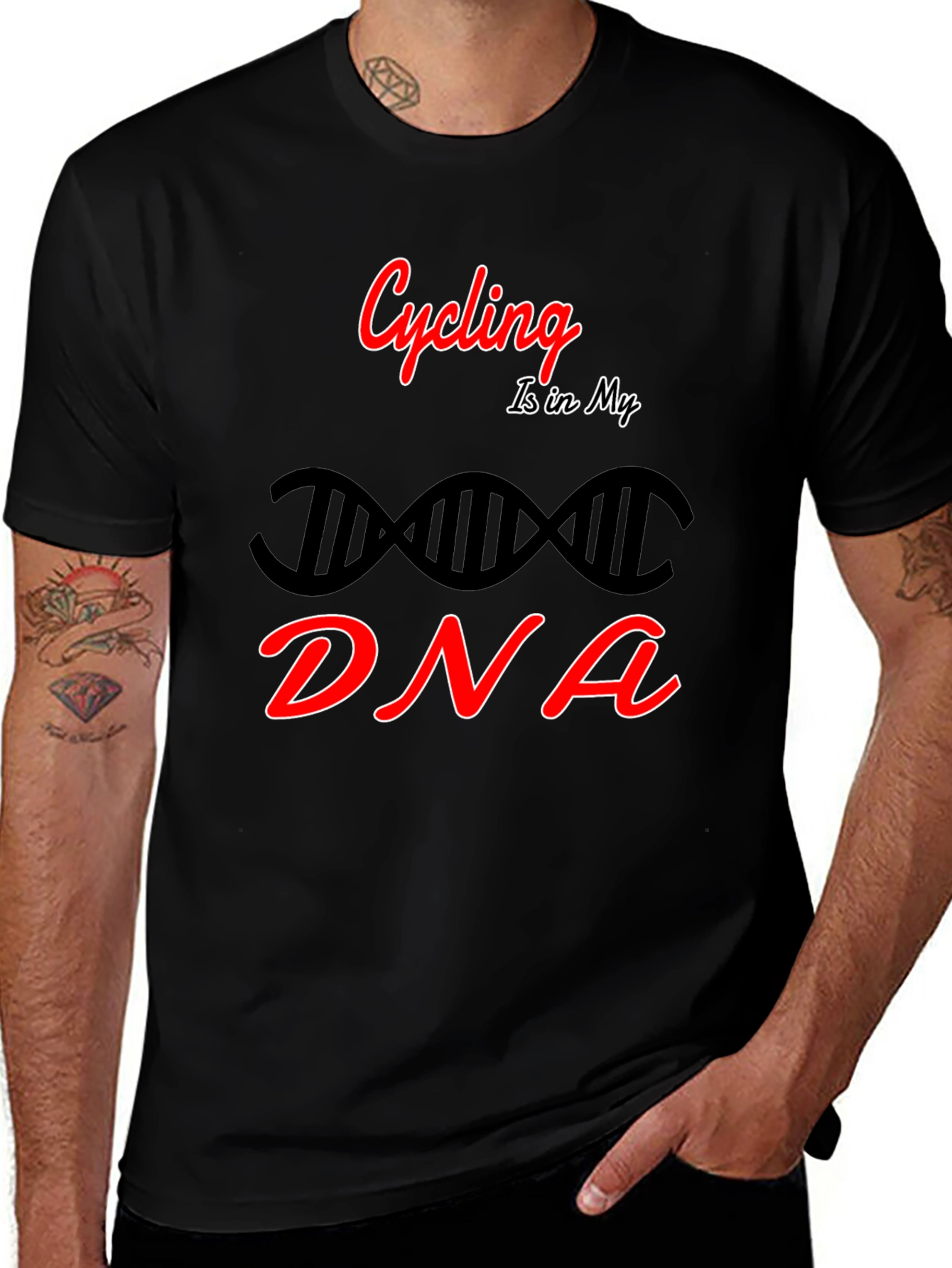 Cycling Is In My DNA T-Shirt