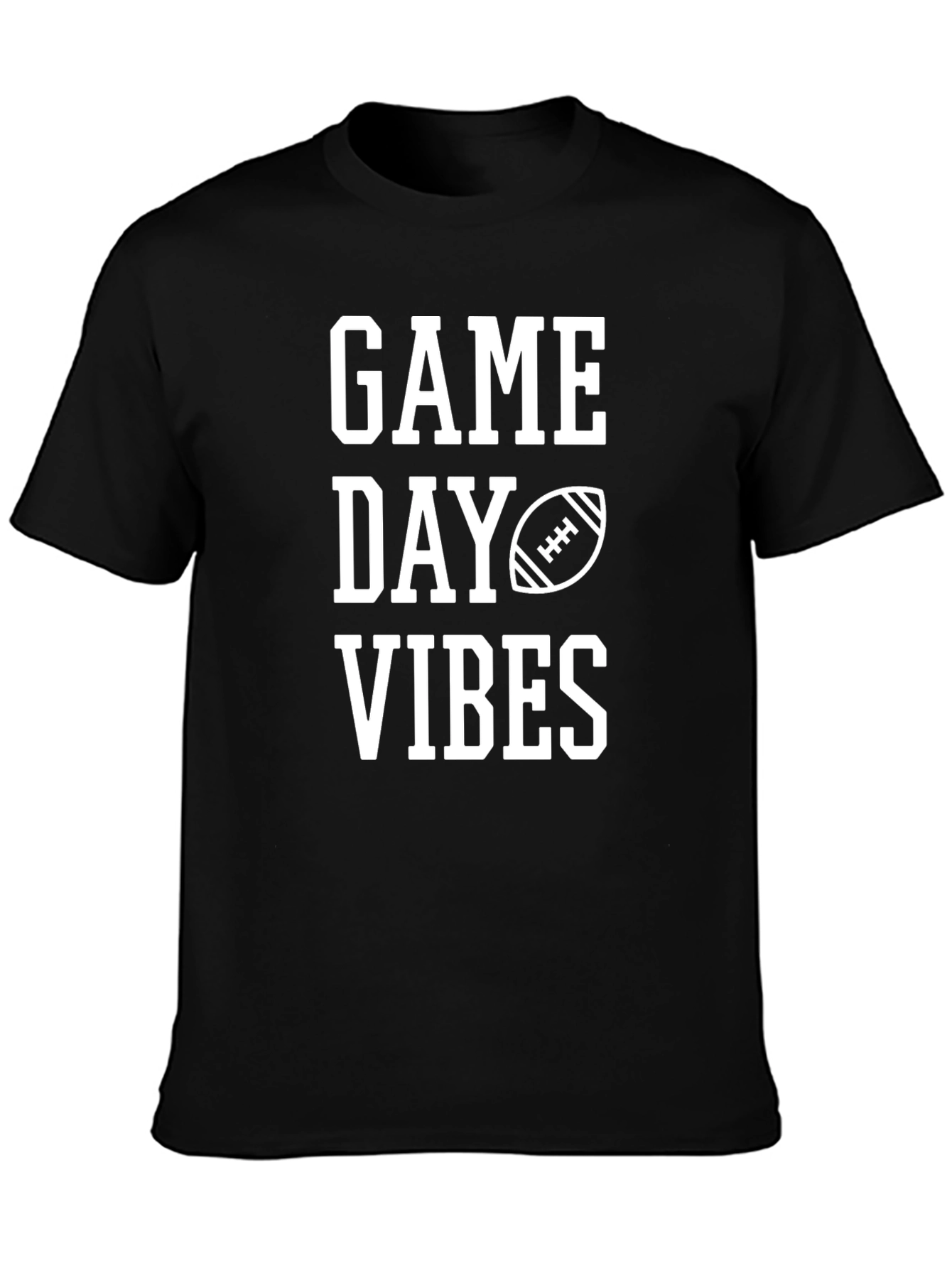 Game Day Vibes Graphic Tee Football T-Shirt