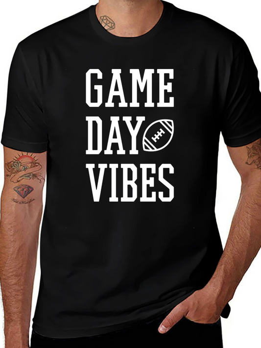 Game Day Vibes Graphic Tee Football T-Shirt