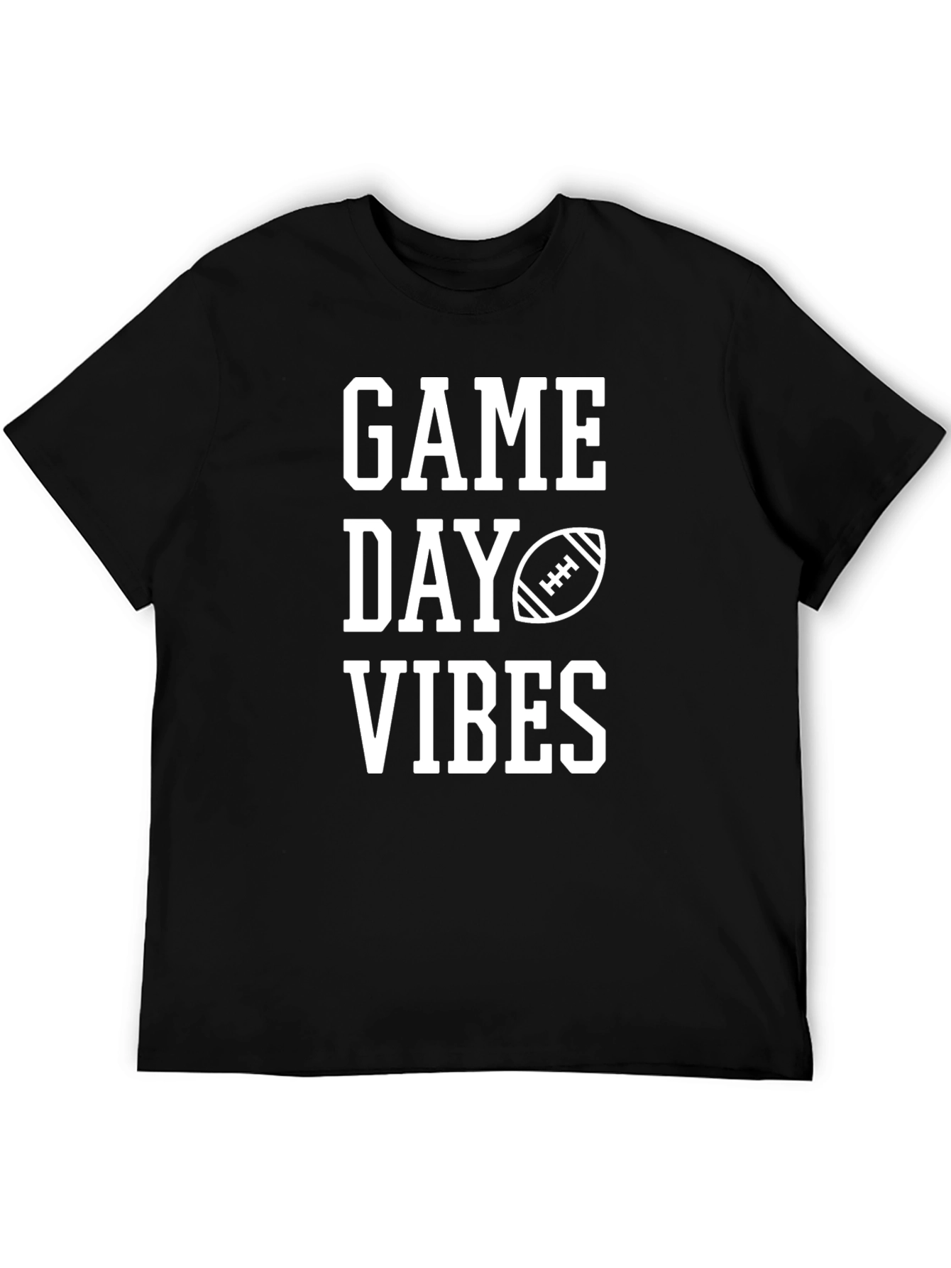 Game Day Vibes Graphic Tee Football T-Shirt