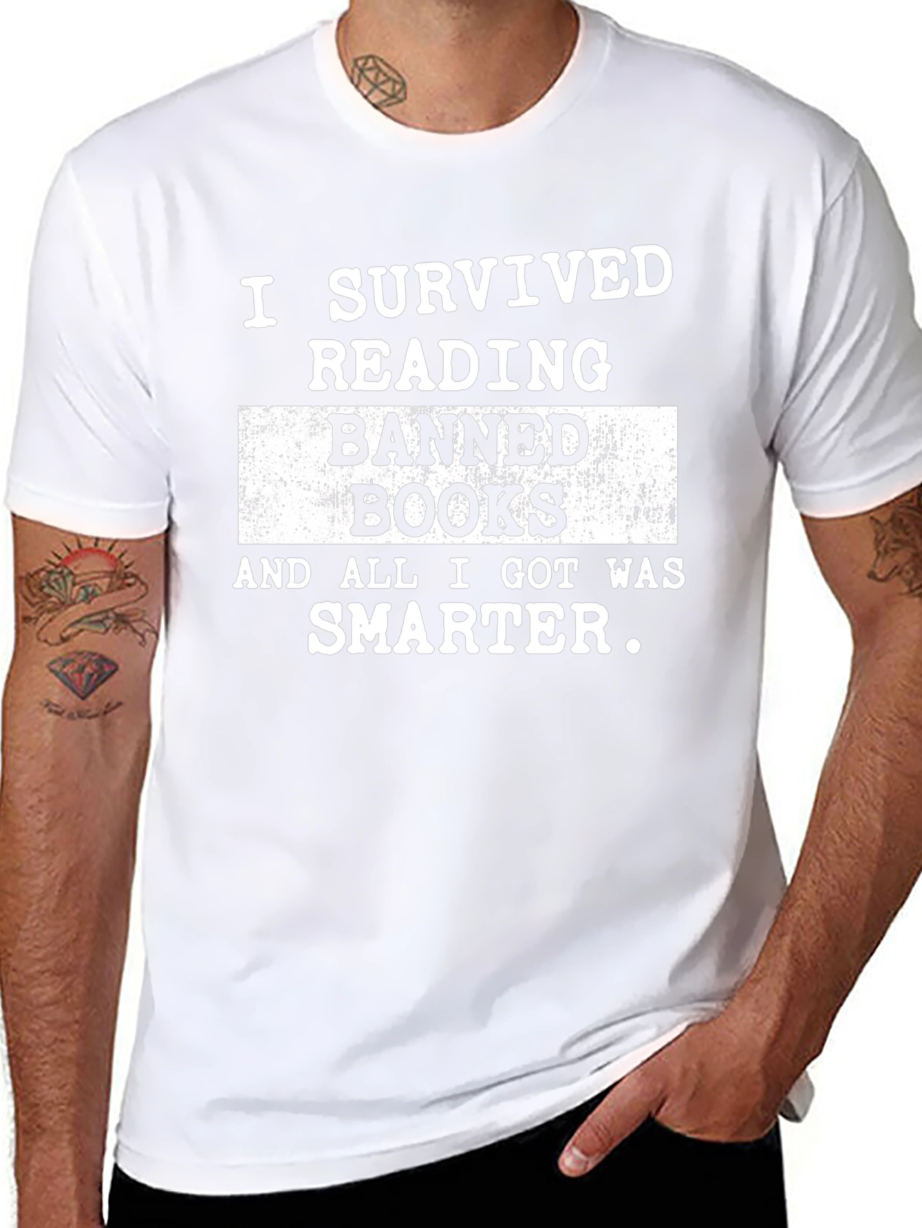 I Survived Reading Banned Books T-Shirt