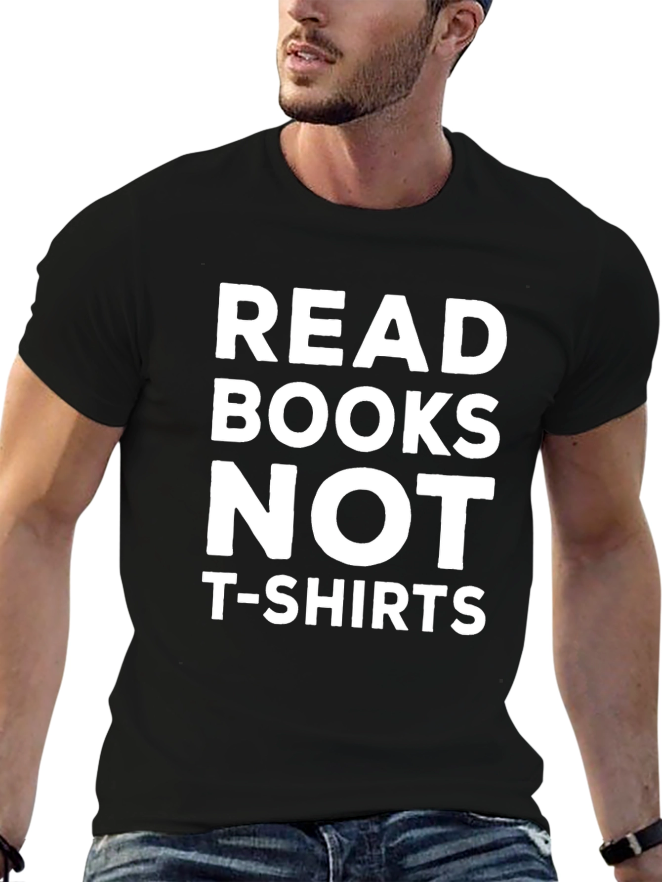 Read Books Not T-Shirts Graphic Tee