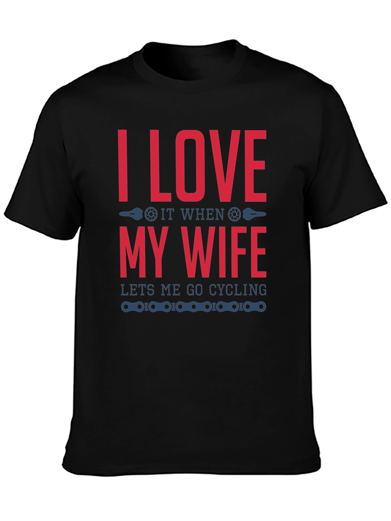 I Love My Wife Cycling T-Shirt