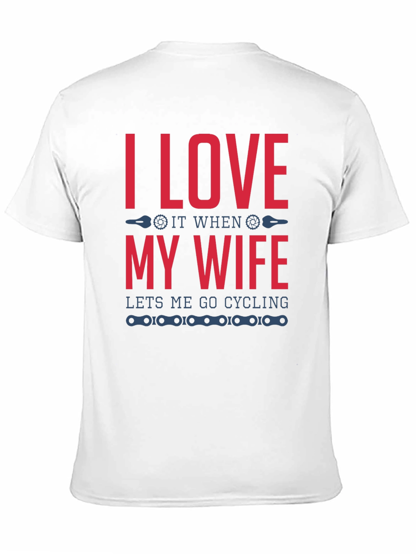 I Love My Wife Cycling T-Shirt