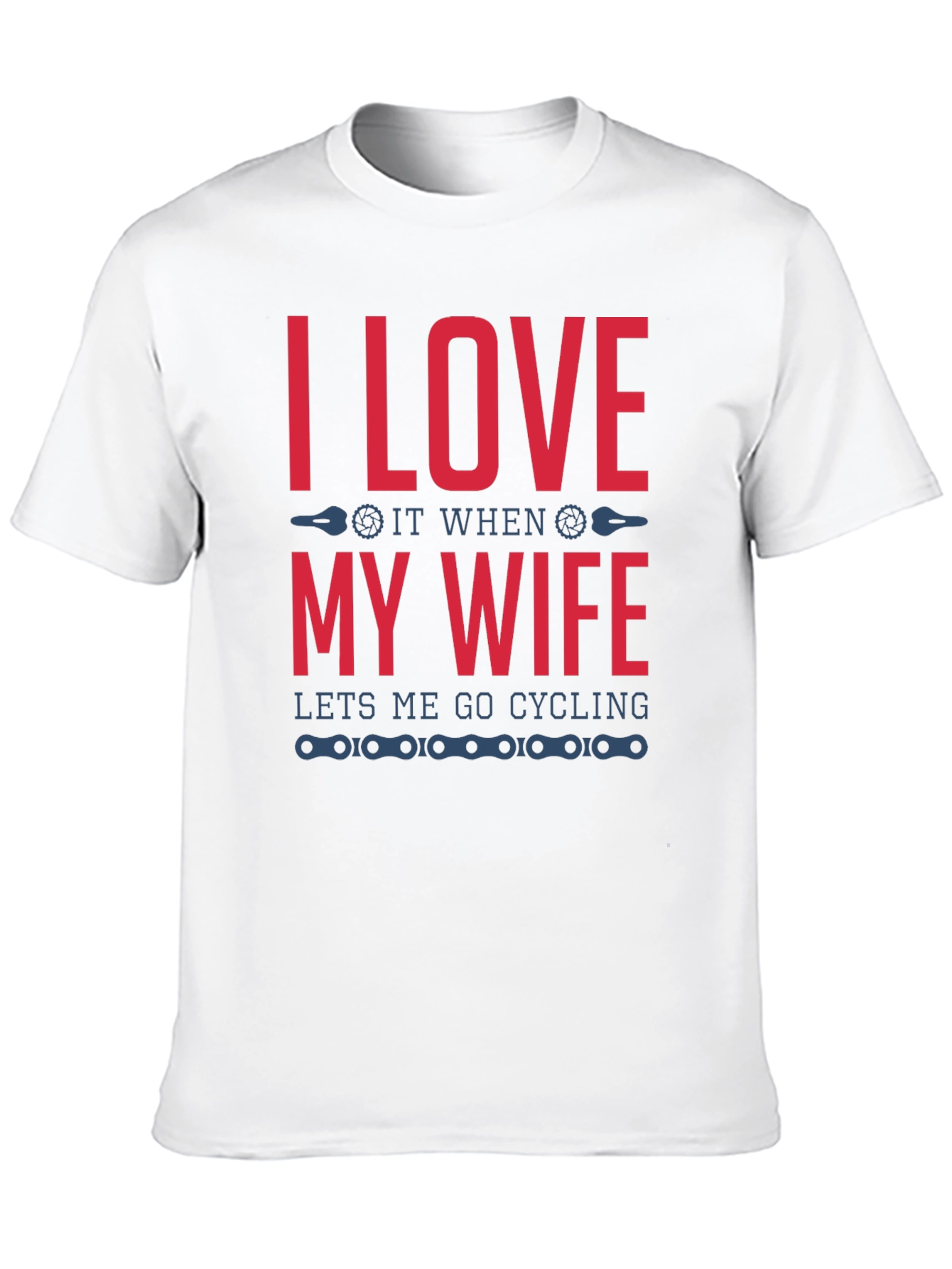 I Love My Wife Cycling T-Shirt