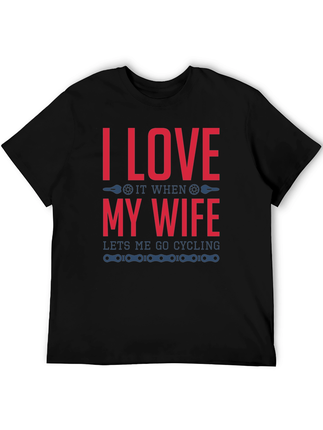 I Love My Wife Cycling T-Shirt