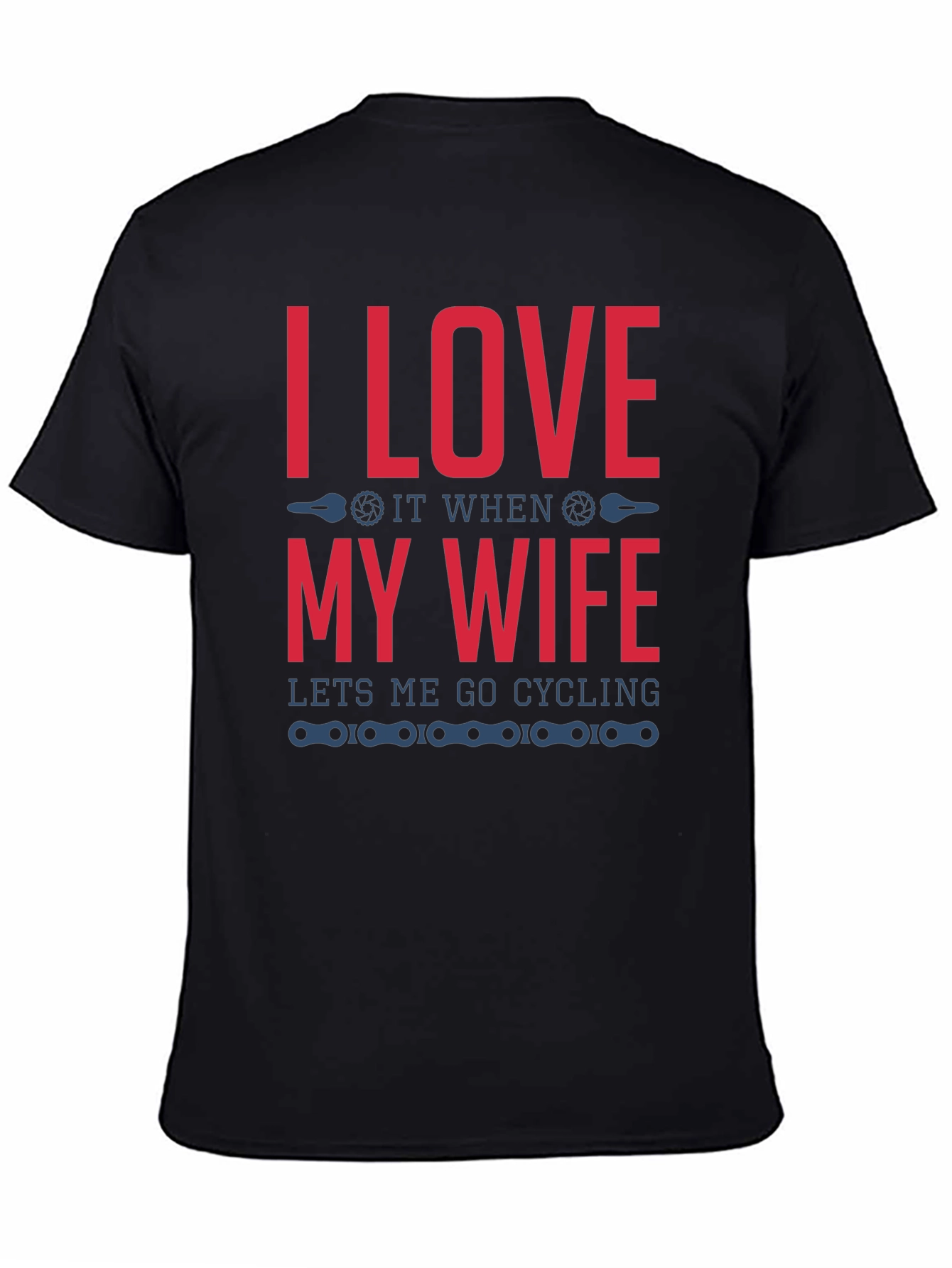 I Love My Wife Cycling T-Shirt