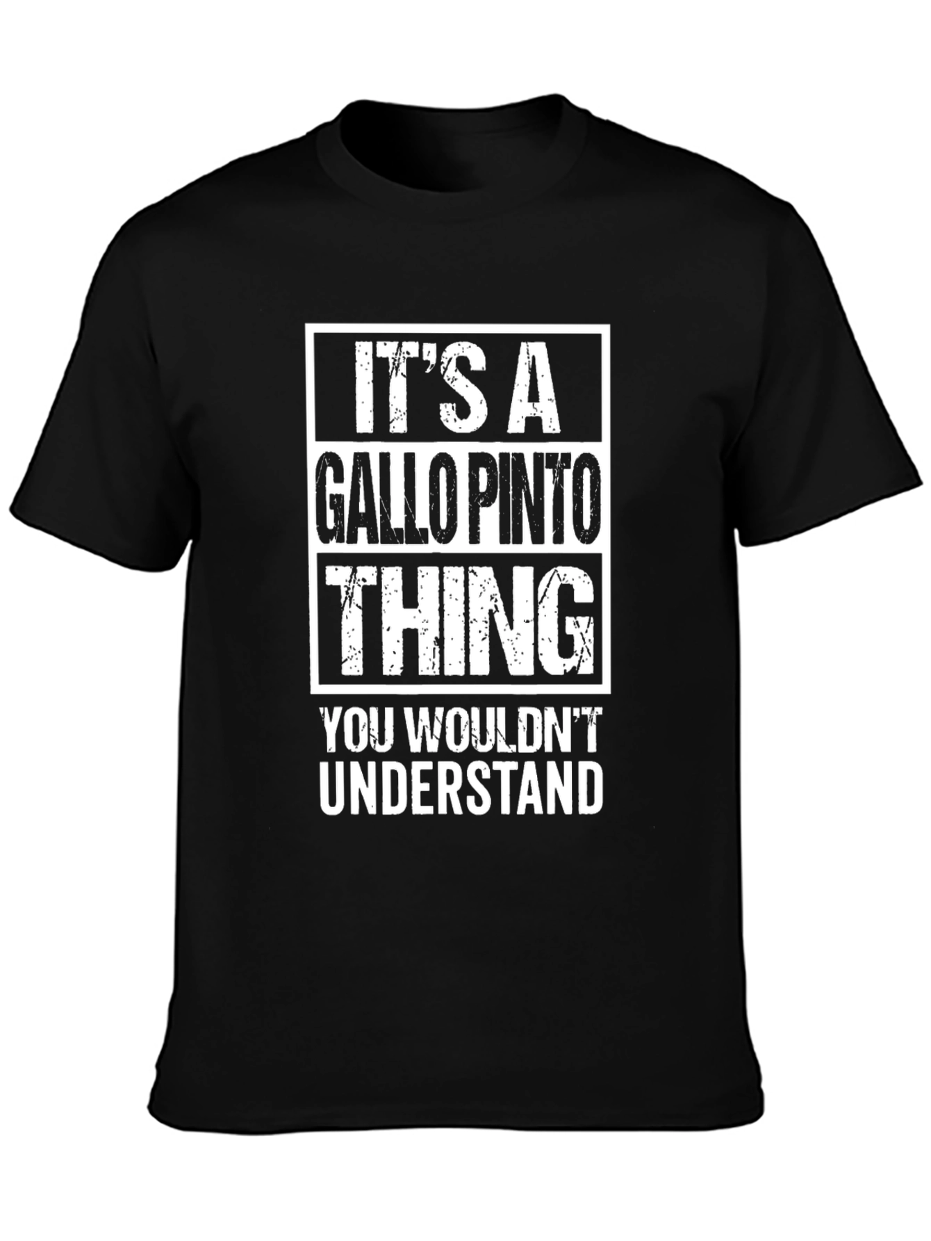 Gallo Pinto Thing T-Shirt - Unique Design