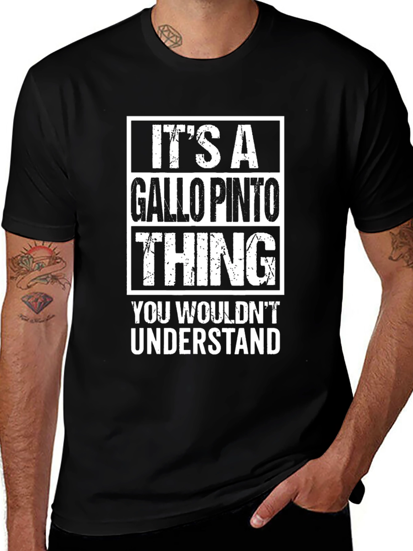 Gallo Pinto Thing T-Shirt - Unique Design