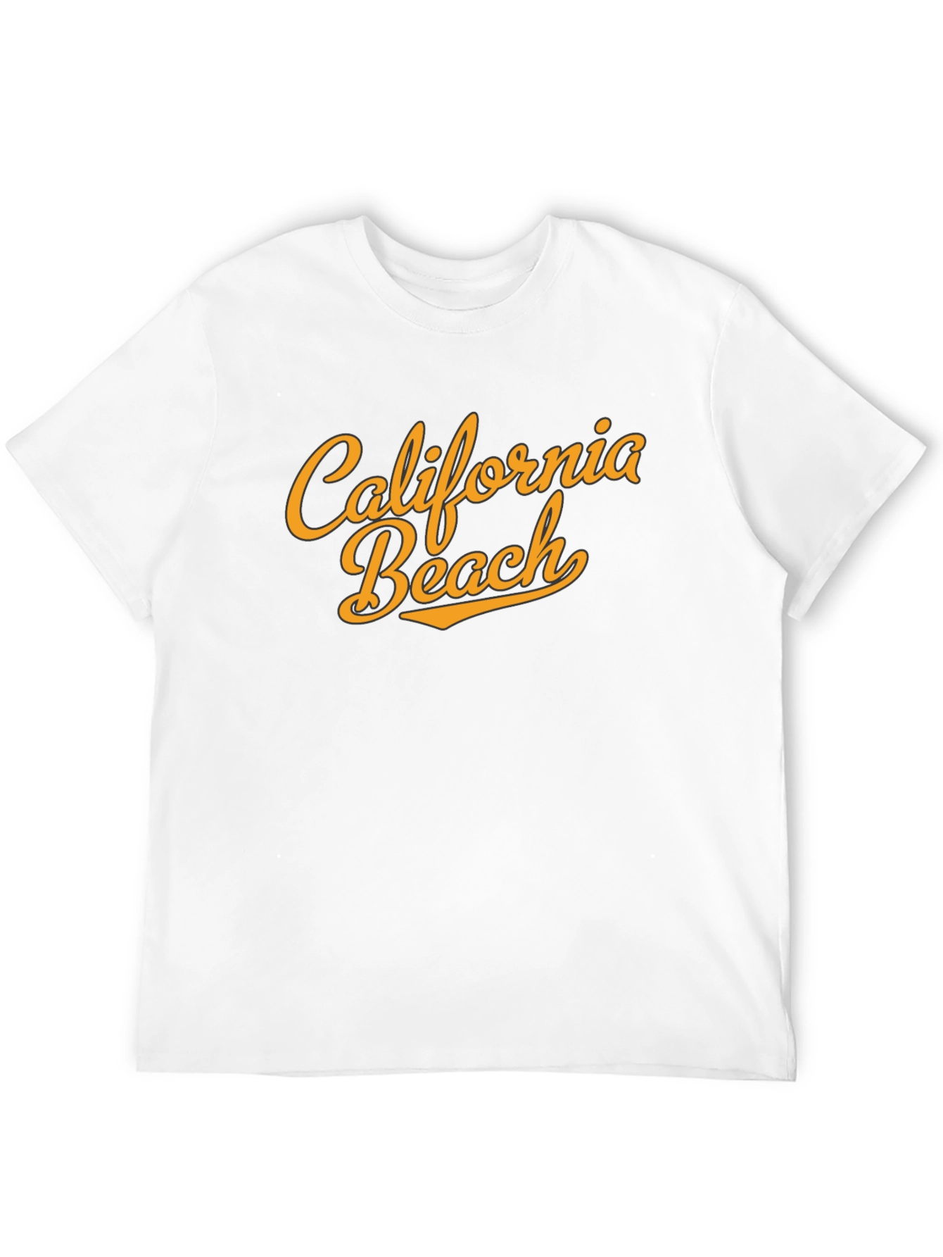 California Beach Graphic Tee - Black