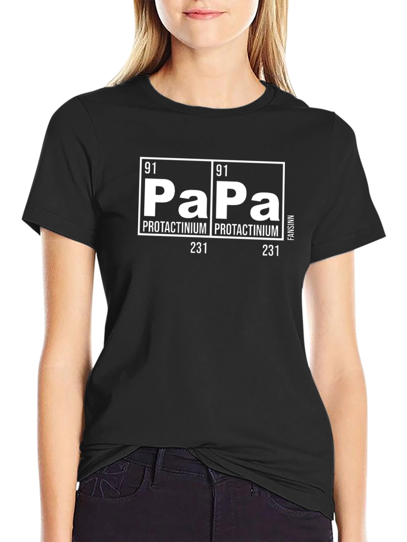 Papa Element T-Shirt - Periodic Table Funny Dad Shirt