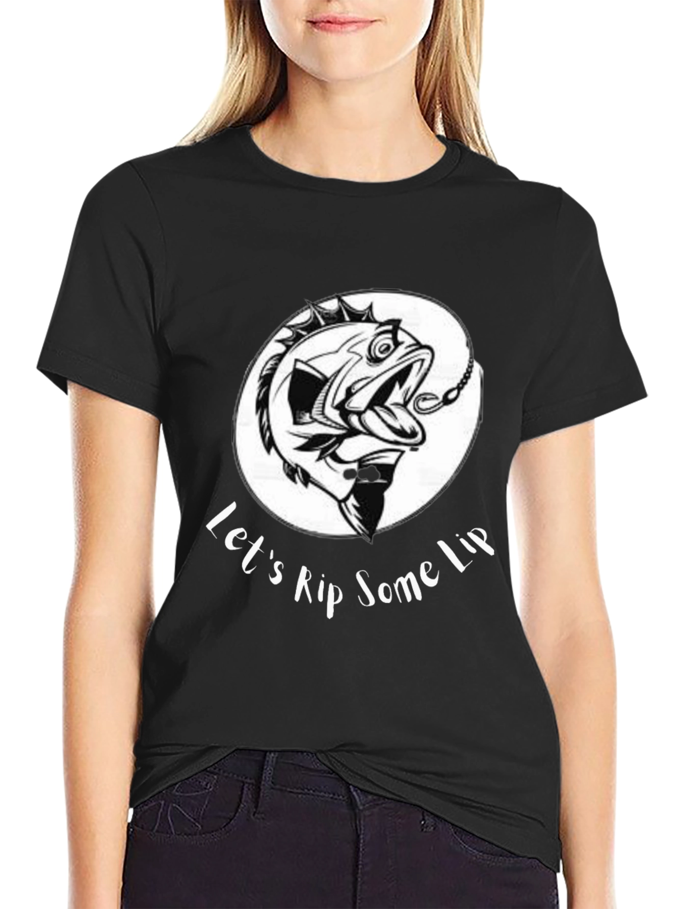 Lets Rip Some Lip Fishing T-Shirt