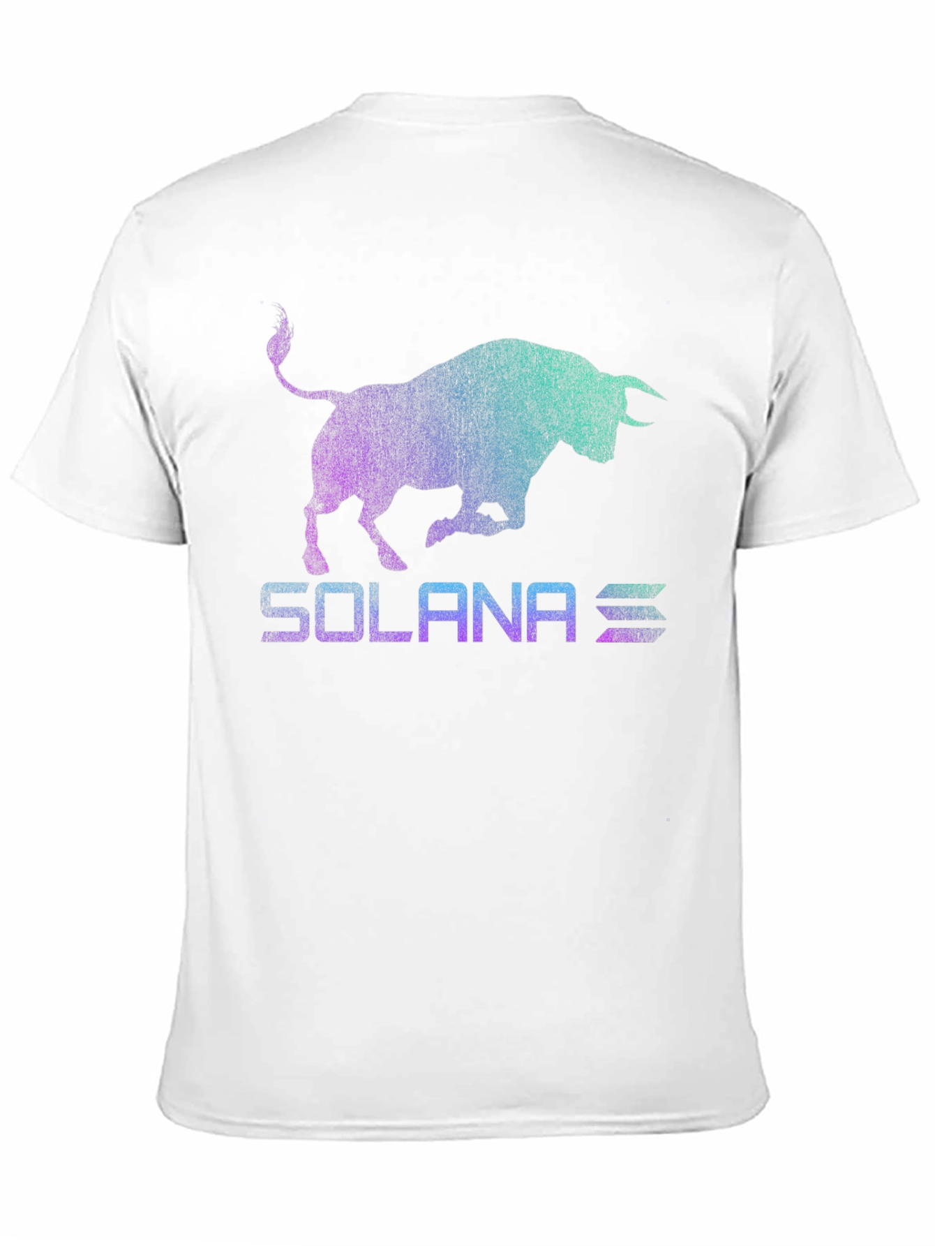 Solana Bull Logo Graphic Tee - Black