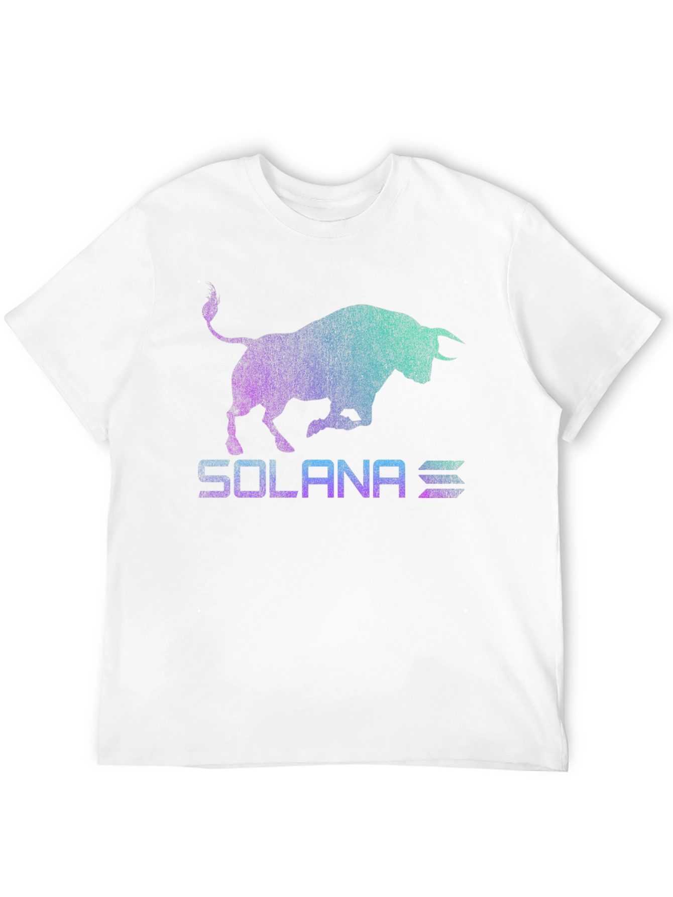 Solana Bull Logo Graphic Tee - Black