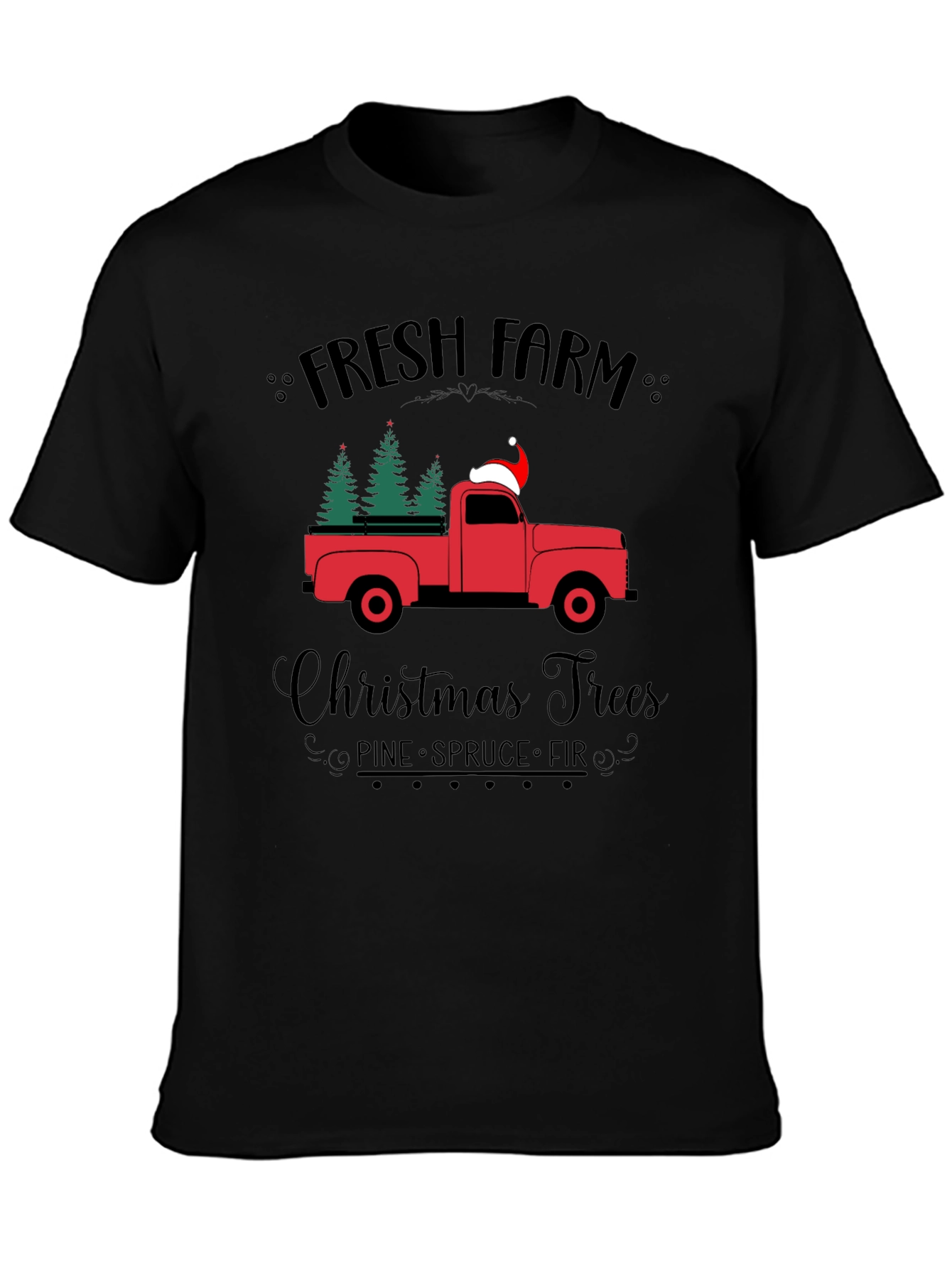Fresh Farm Christmas Trees Tee
