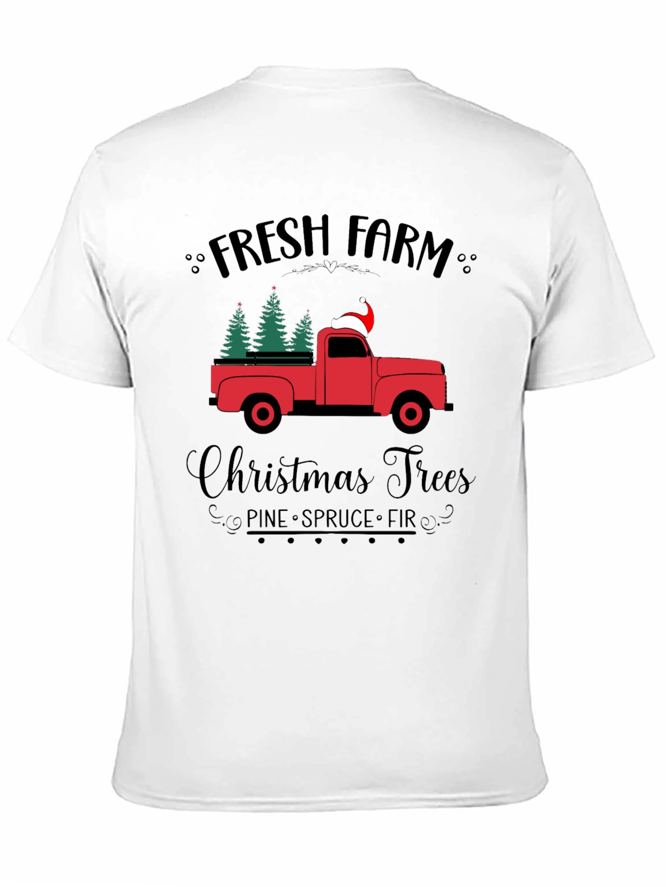 Fresh Farm Christmas Trees Tee