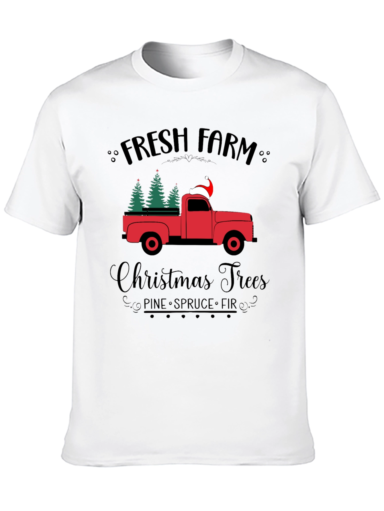 Fresh Farm Christmas Trees Tee