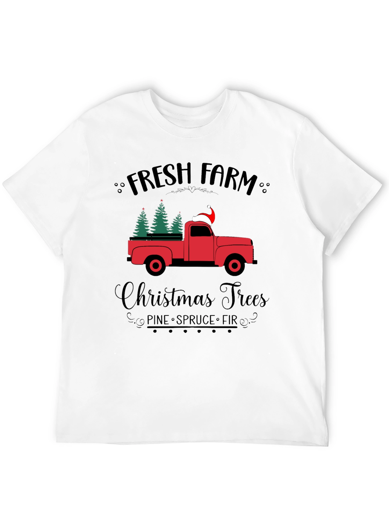 Fresh Farm Christmas Trees Tee