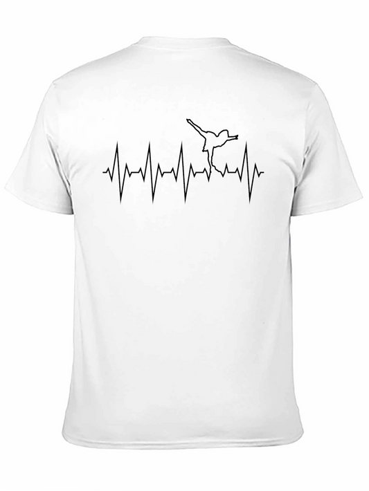 Dance Heartbeat T-Shirt - Black