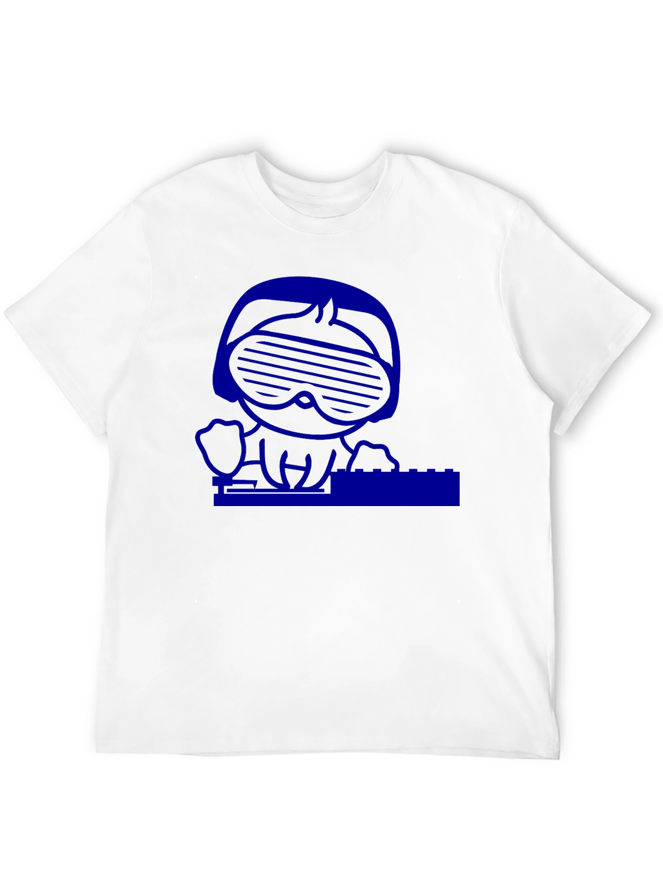 Cartoon Sunglasses Character Graphic T-Shirt - Casual Streetwear Fun Tee