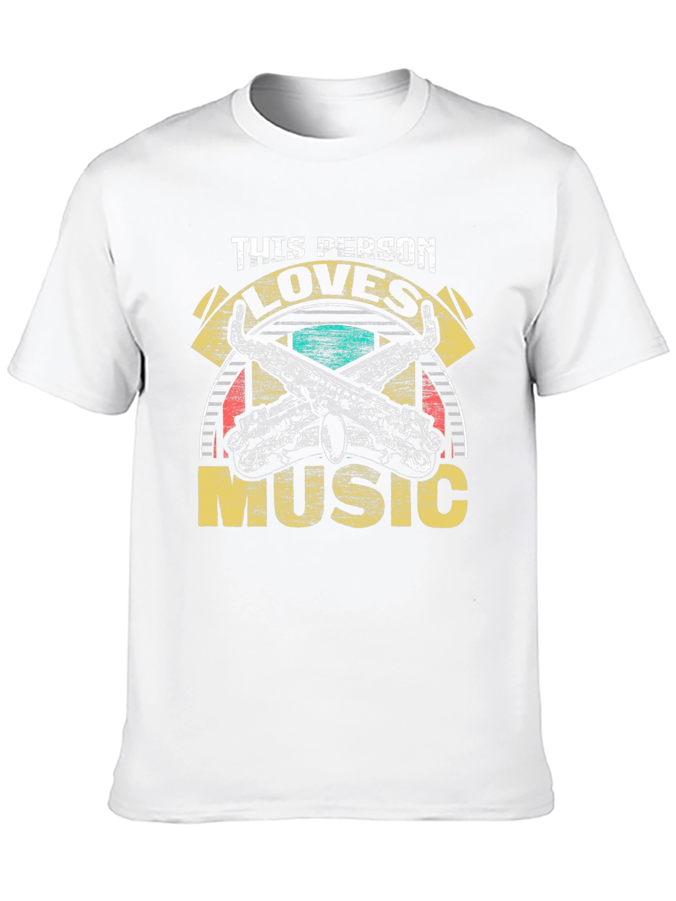Music Lover T-Shirt - This Person Loves Music