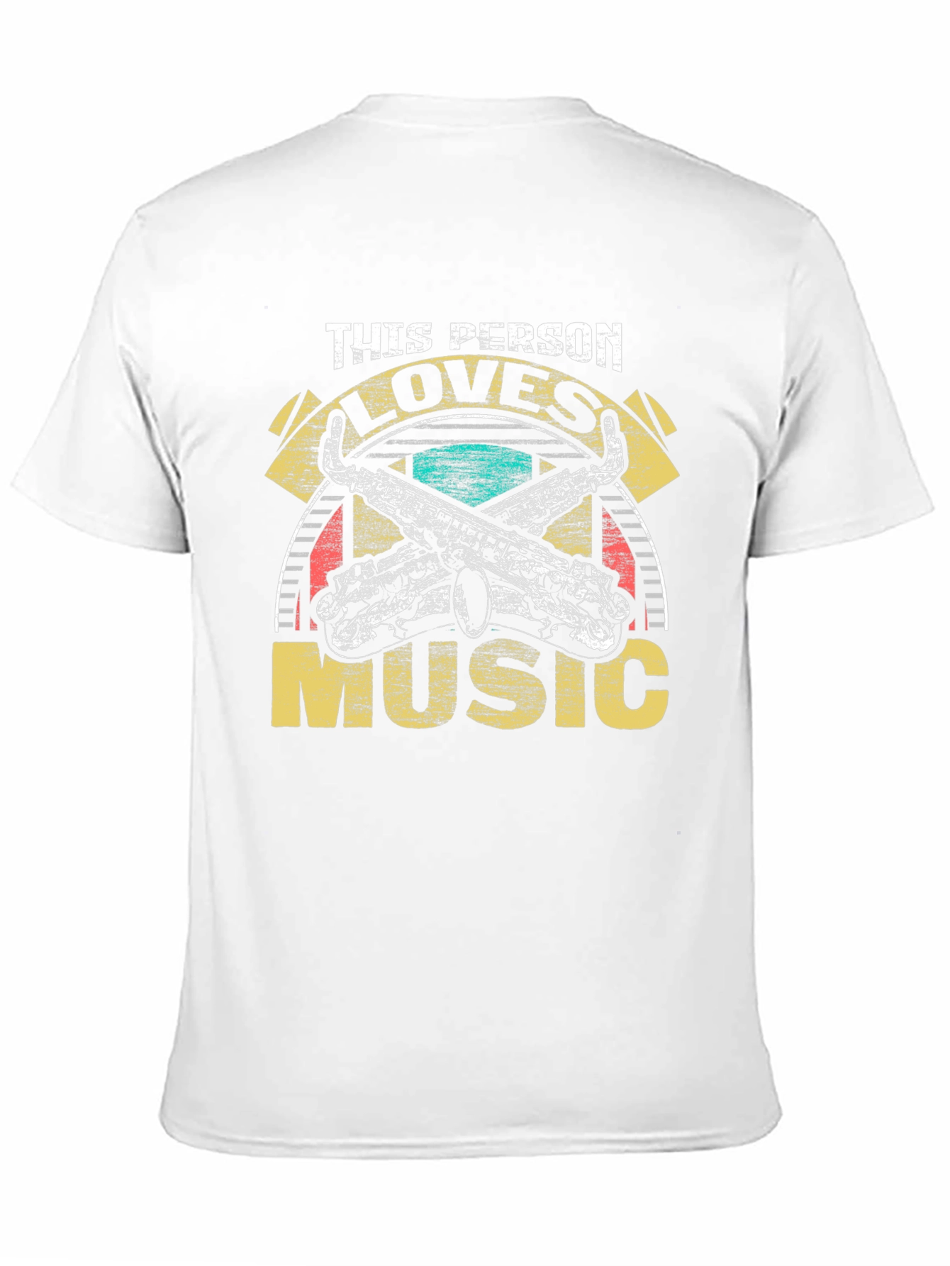 Music Lover T-Shirt - This Person Loves Music