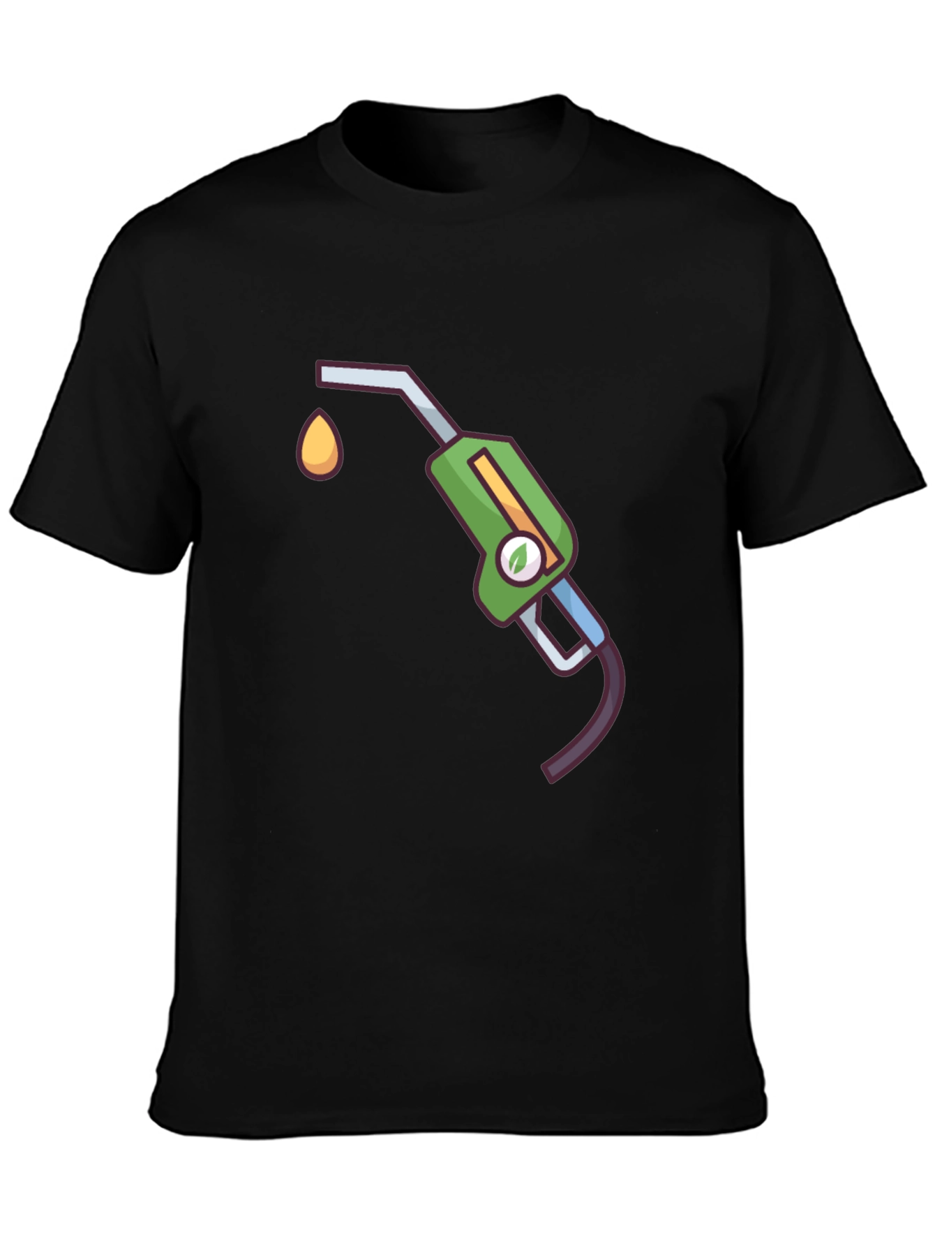 Eco-Friendly Fueling Black T-Shirt