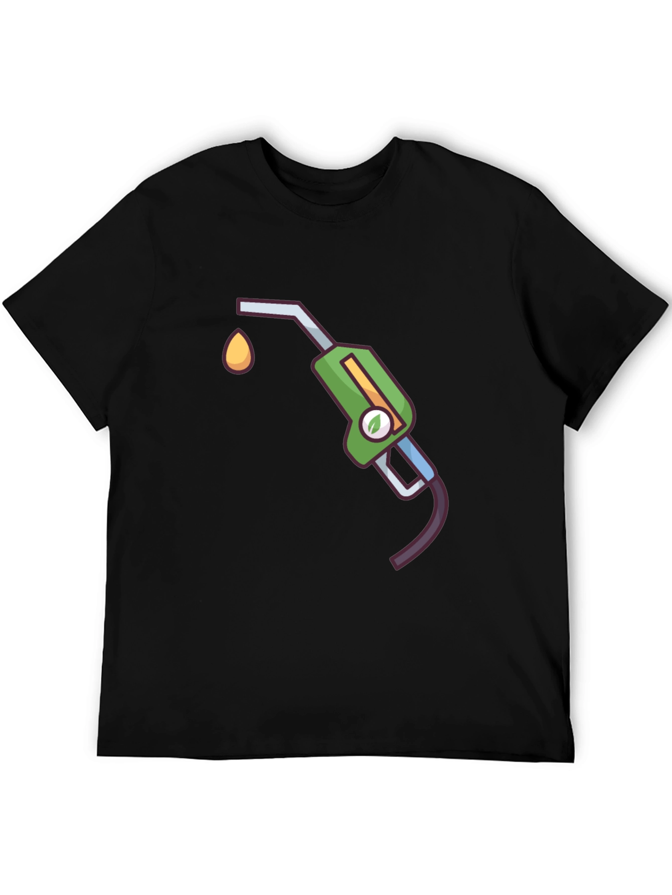 Eco-Friendly Fueling Black T-Shirt