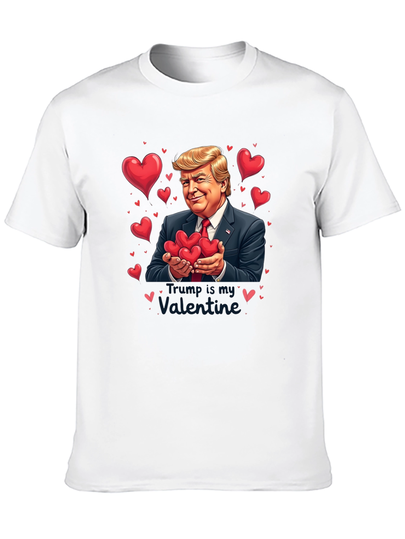 Trump Valentines Day T-Shirt - Funny Presidential Tee