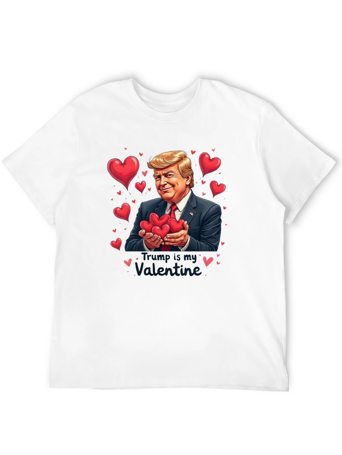 Trump Valentines Day T-Shirt - Funny Presidential Tee