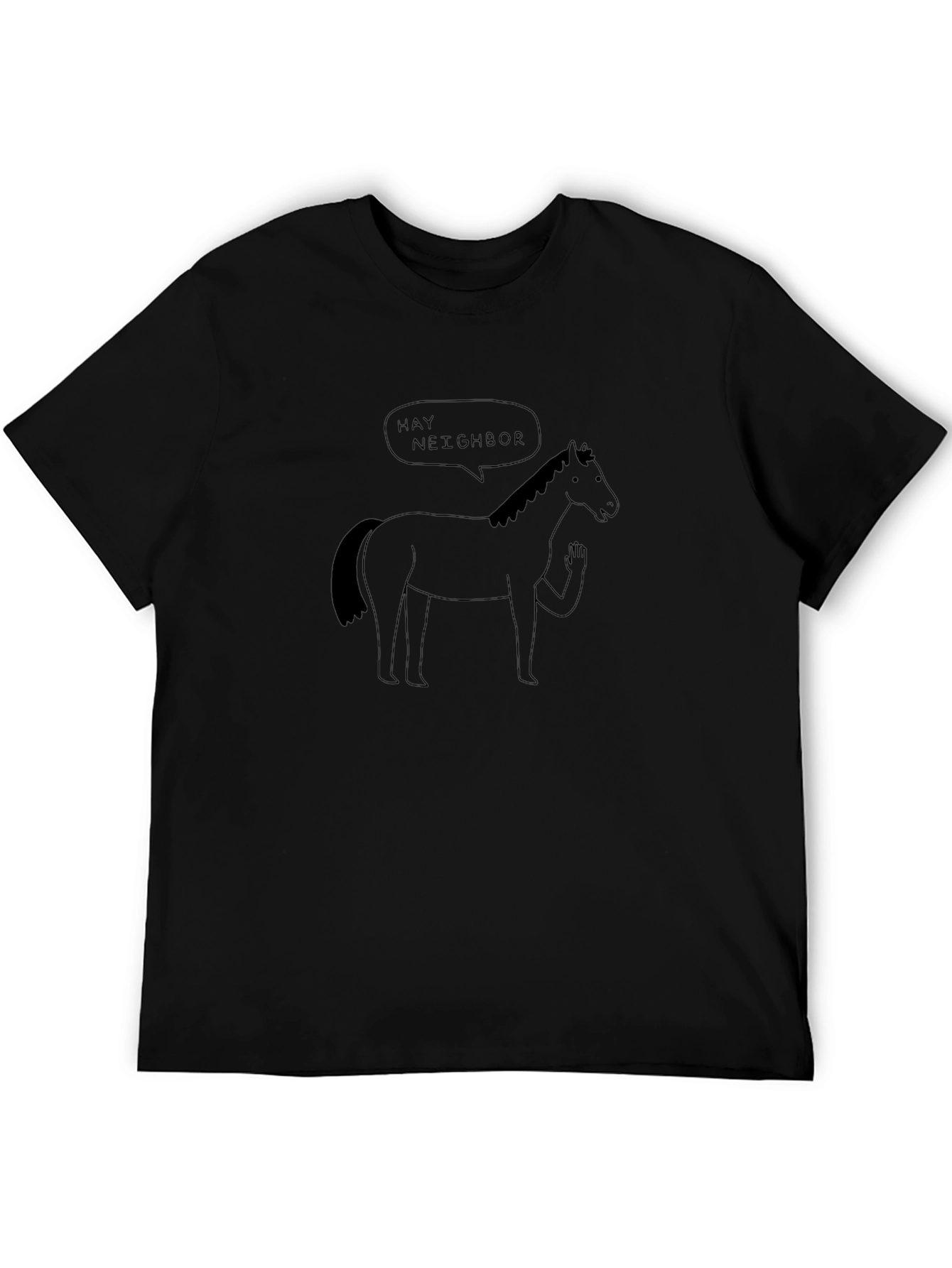 Hay Neighbor Horse T-Shirt