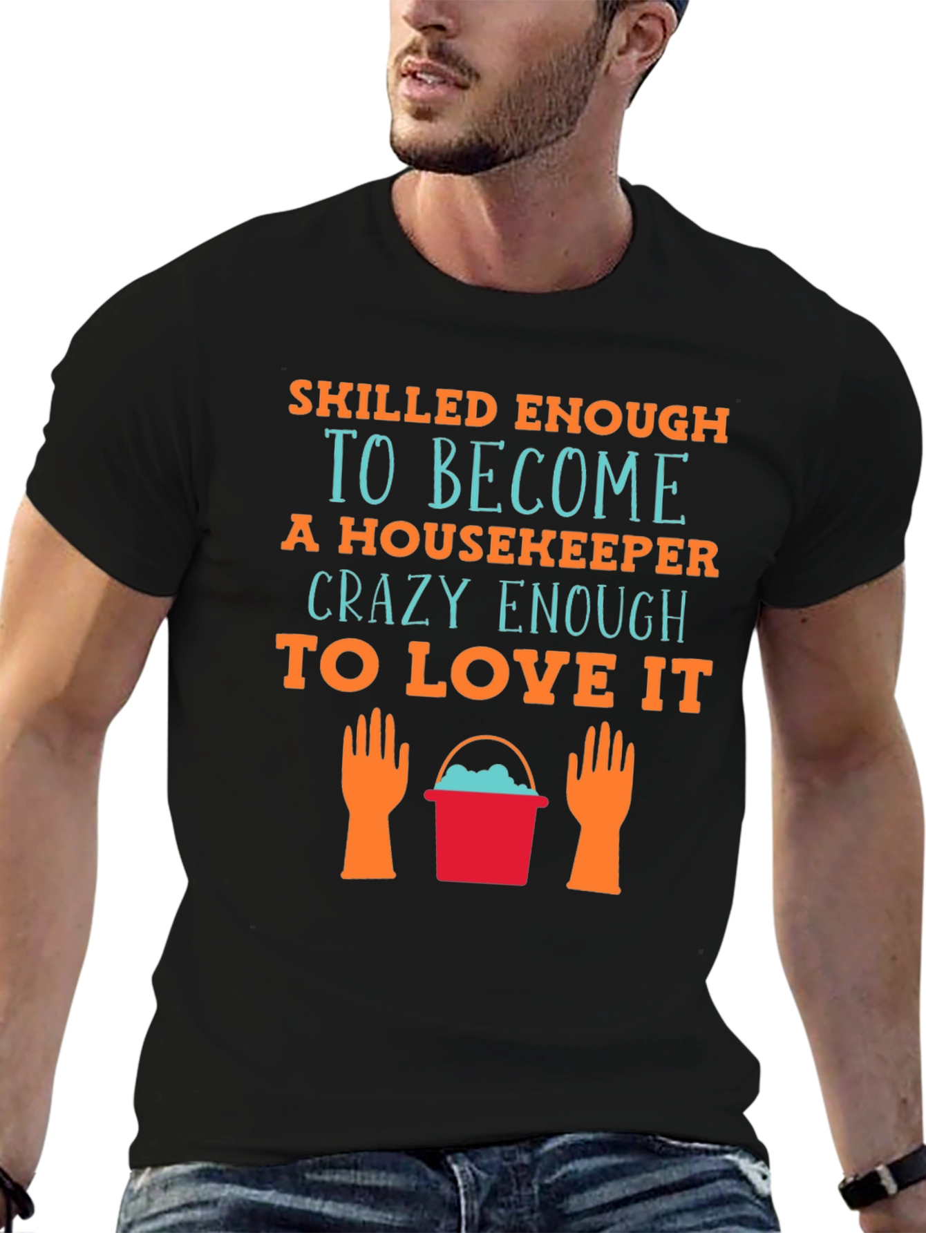 Housekeeper Love T-Shirt - Cleaning Crew Apparel