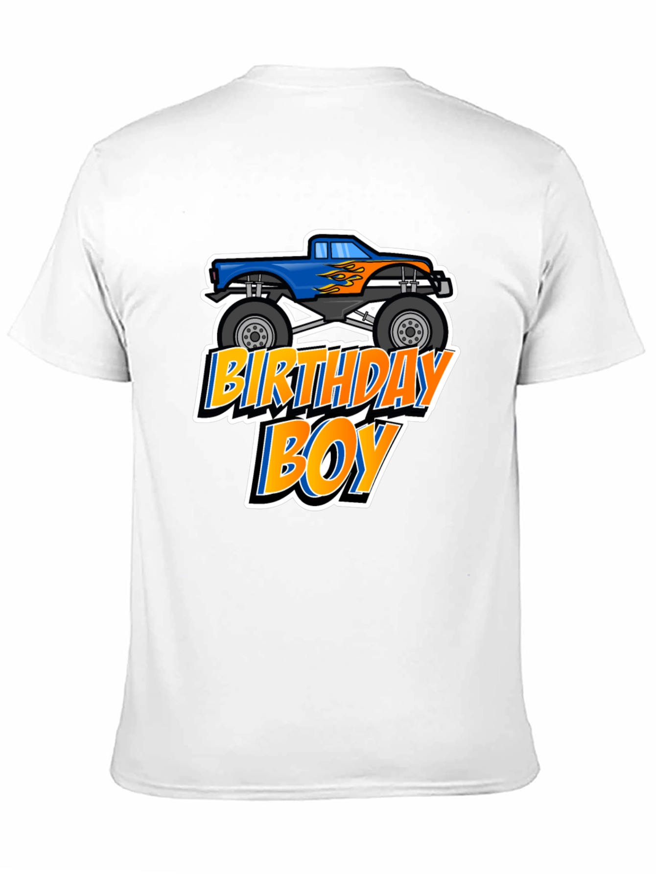 Birthday Boy Monster Truck T-Shirt