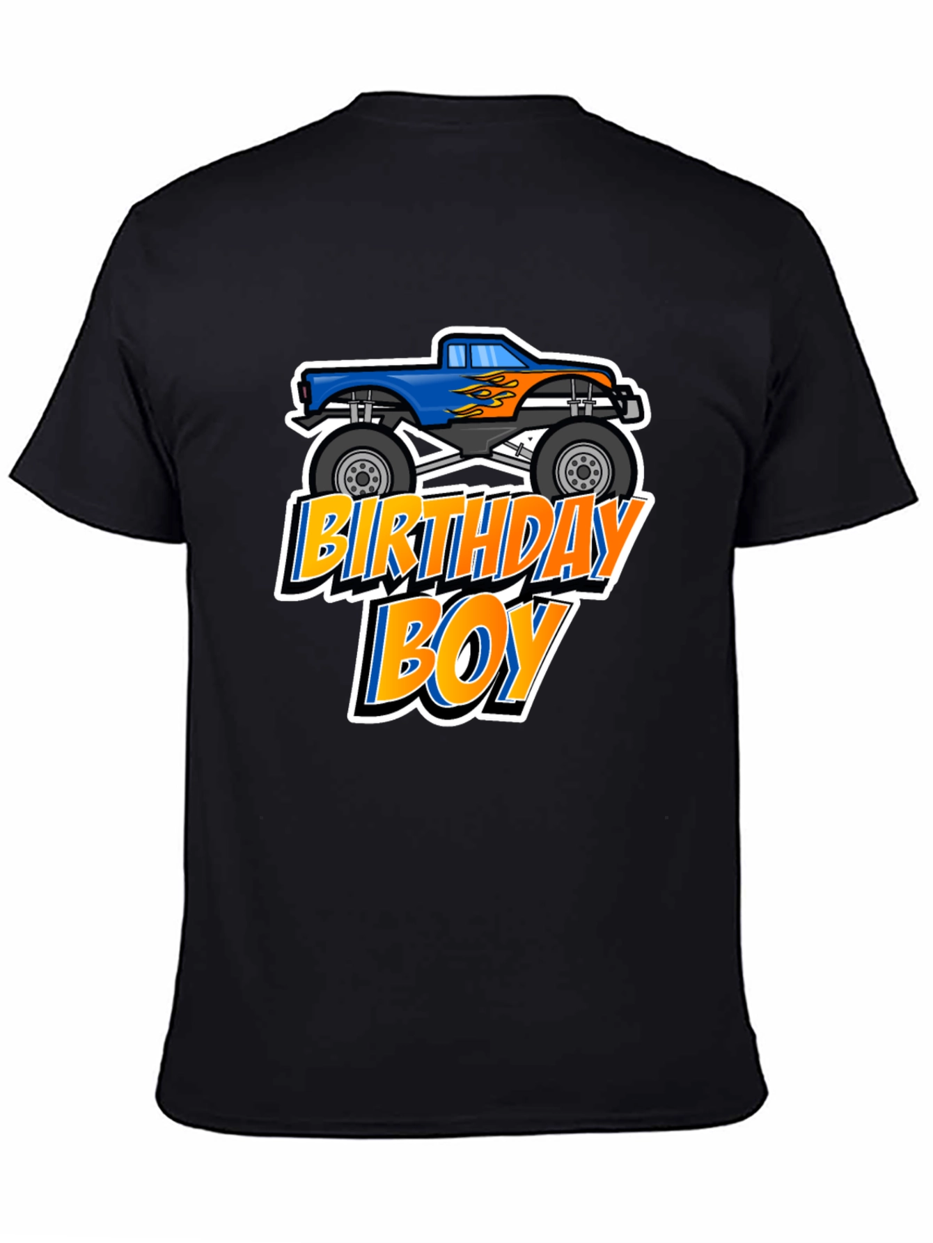 Birthday Boy Monster Truck T-Shirt