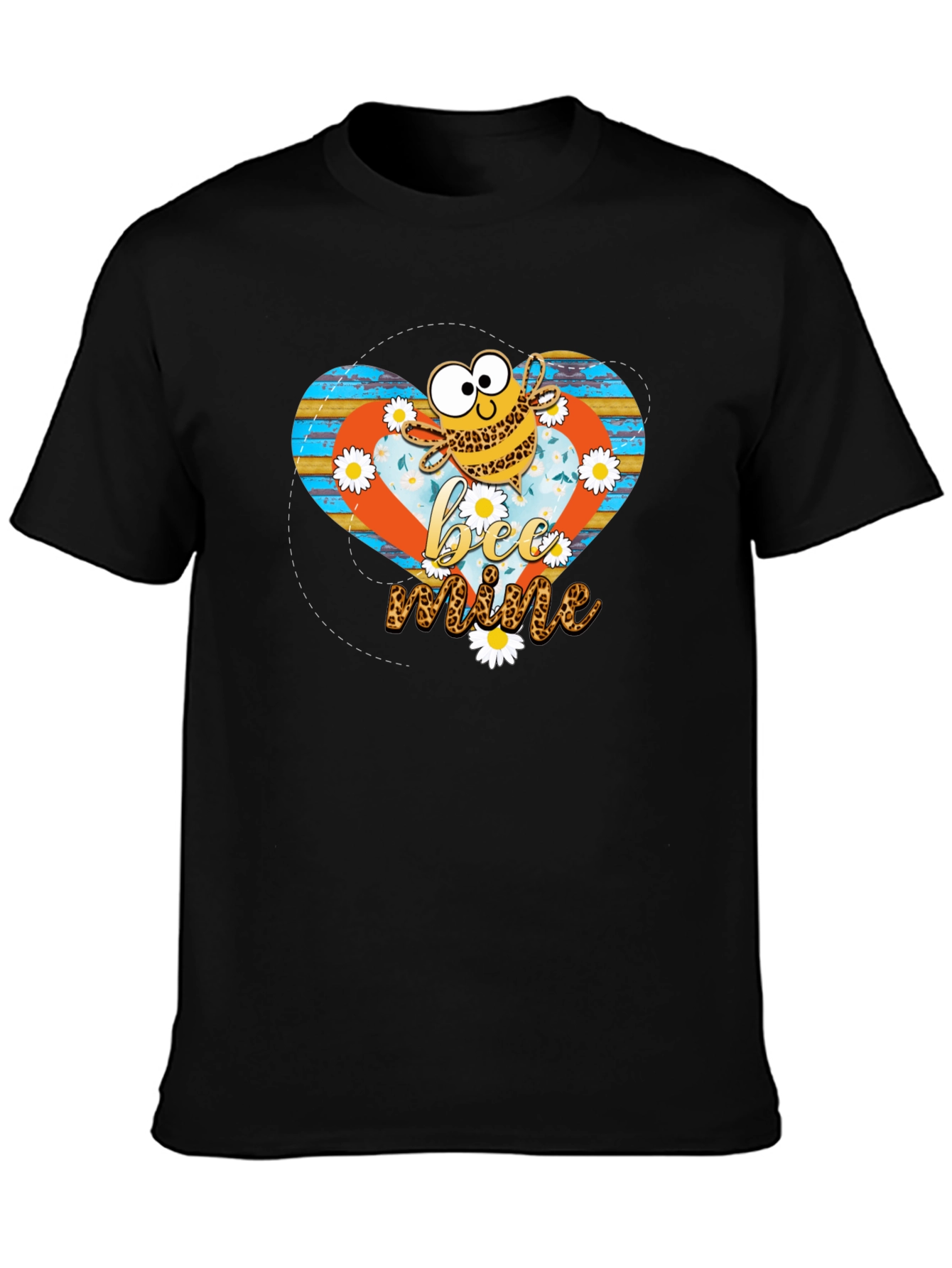 Bee Mine Graphic Tee - Mens Black T-Shirt