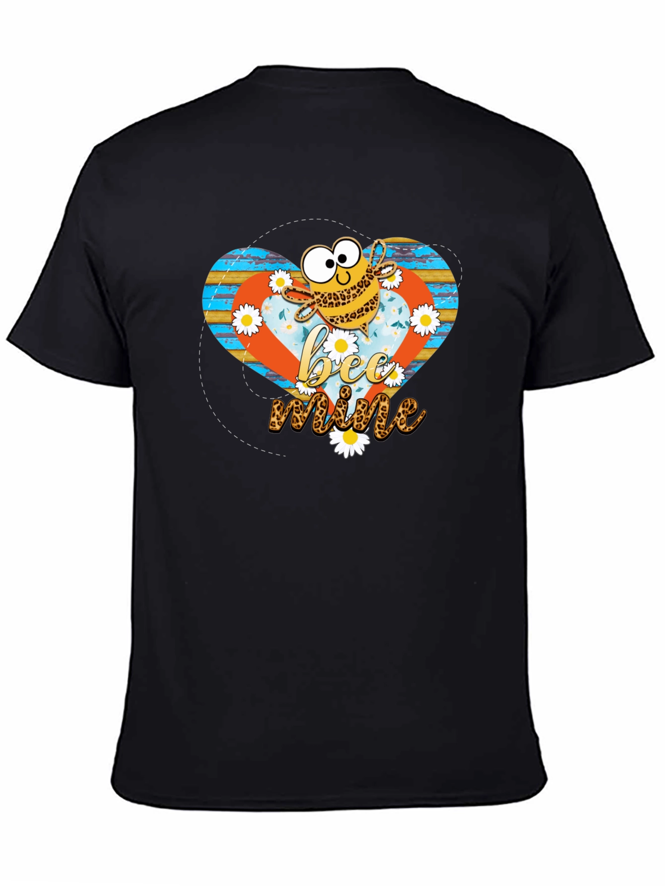 Bee Mine Graphic Tee - Mens Black T-Shirt