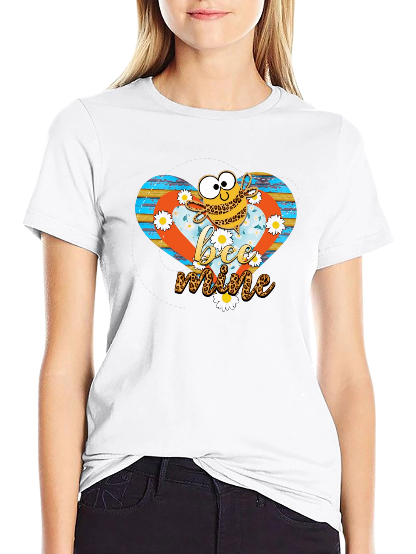 Bee Mine Graphic Tee - Mens Black T-Shirt