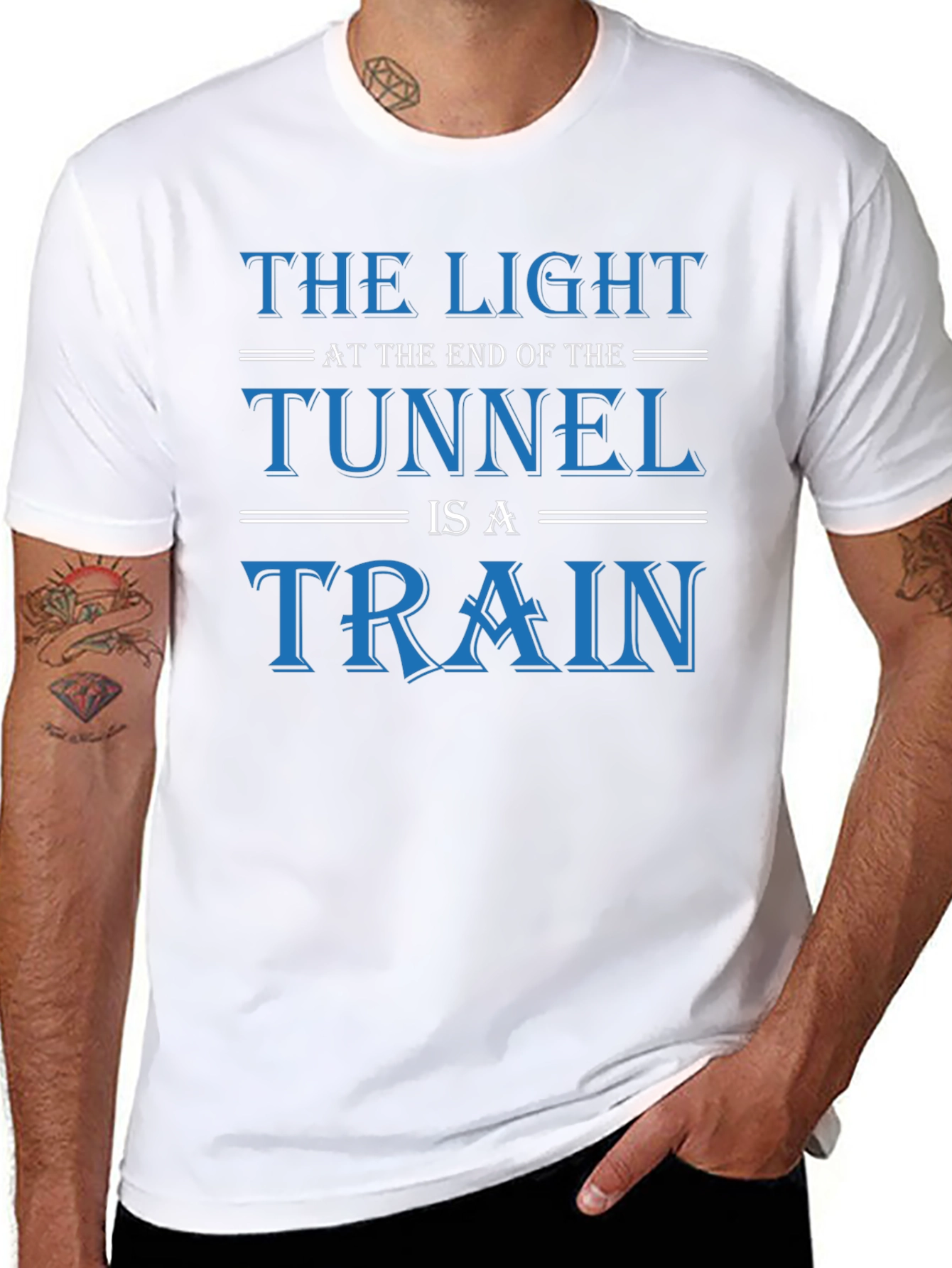Humorous Train T-Shirt