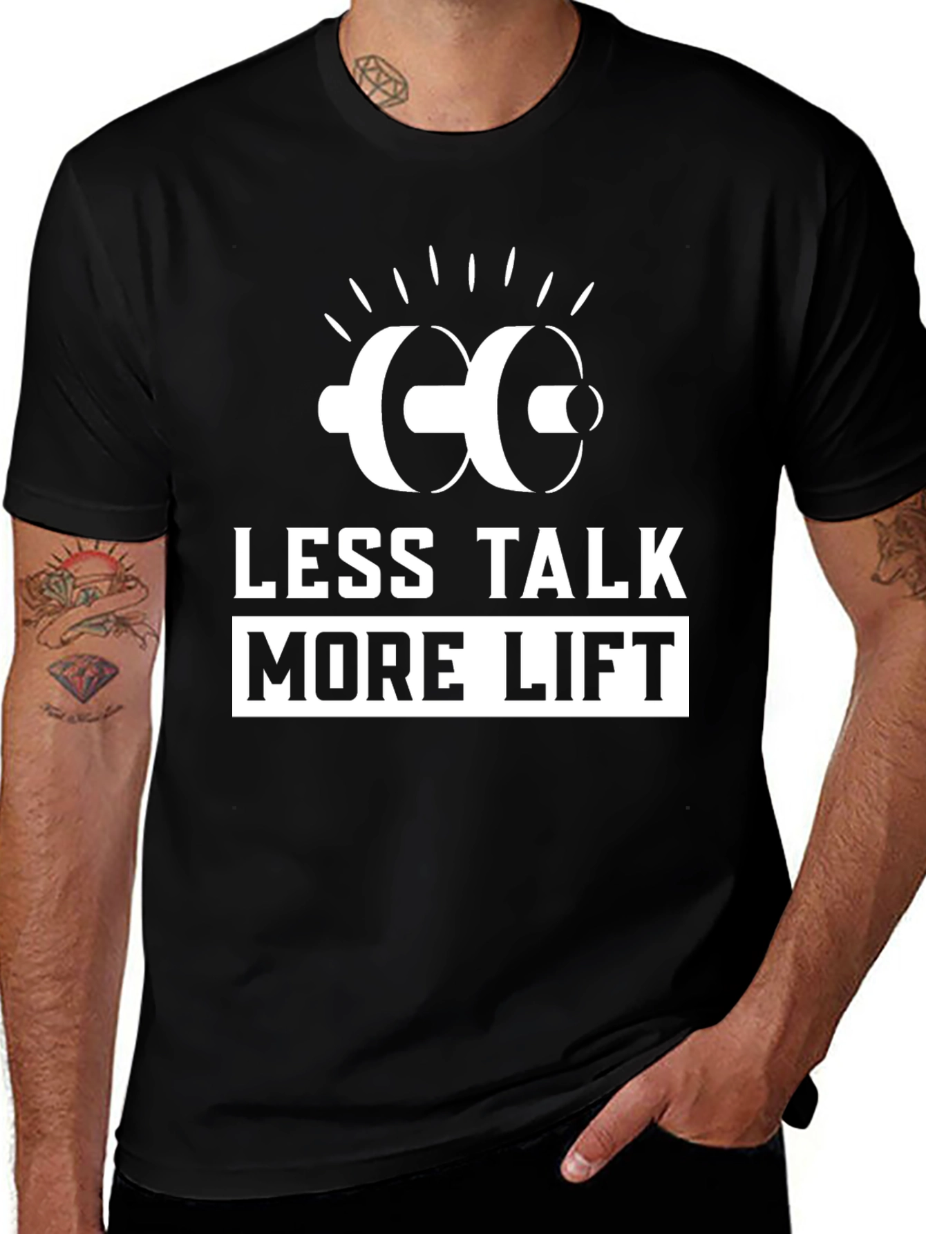 Less Talk More Lift Gym T-Shirt