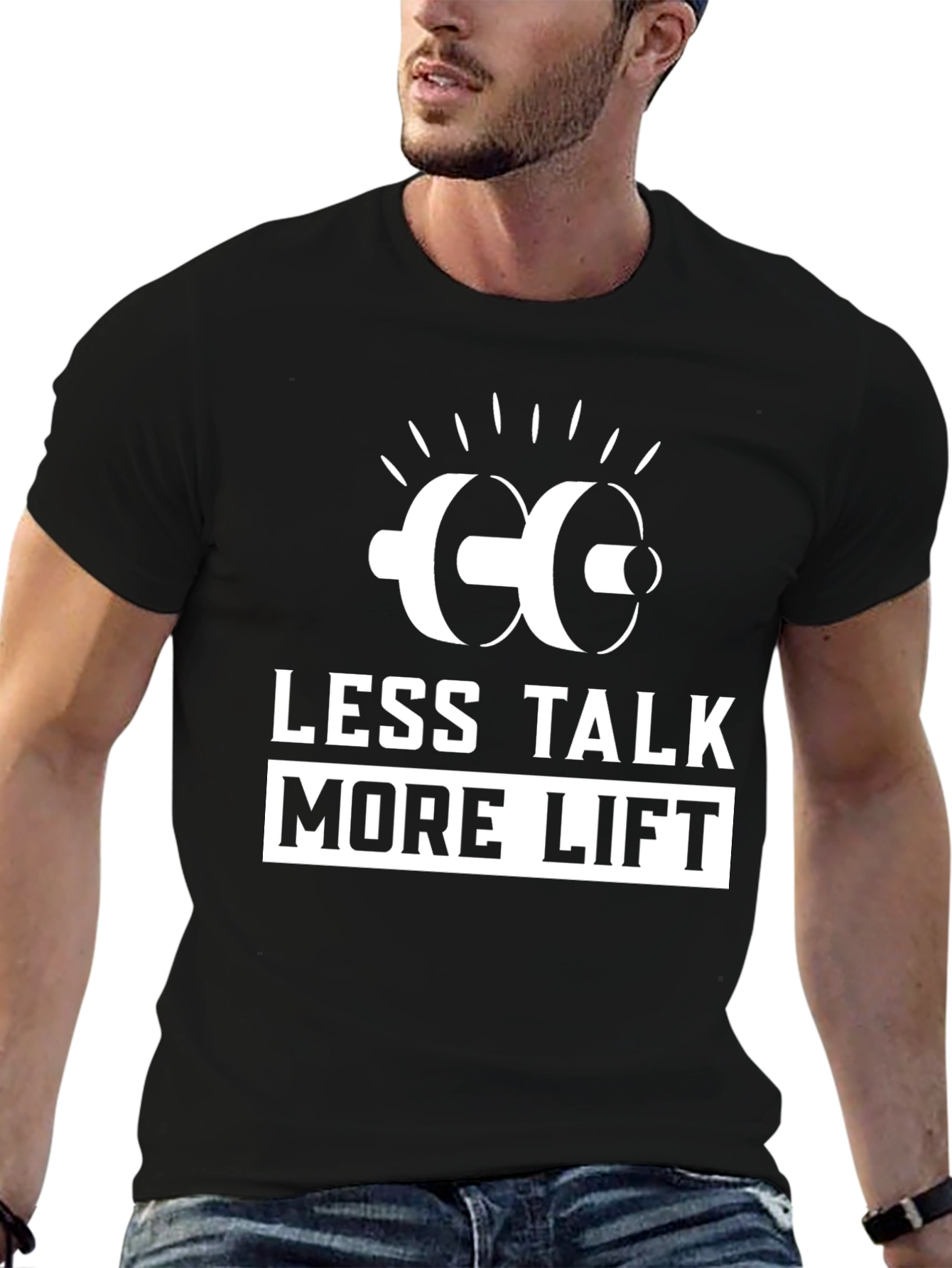 Less Talk More Lift Gym T-Shirt