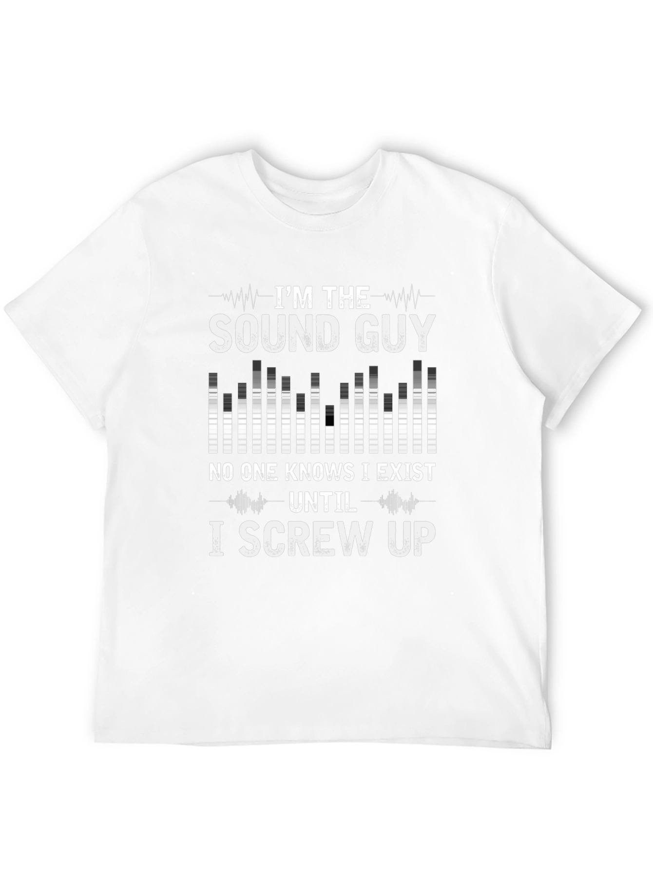 Sound Guy Graphic T-Shirt - Funny Musician Tee
