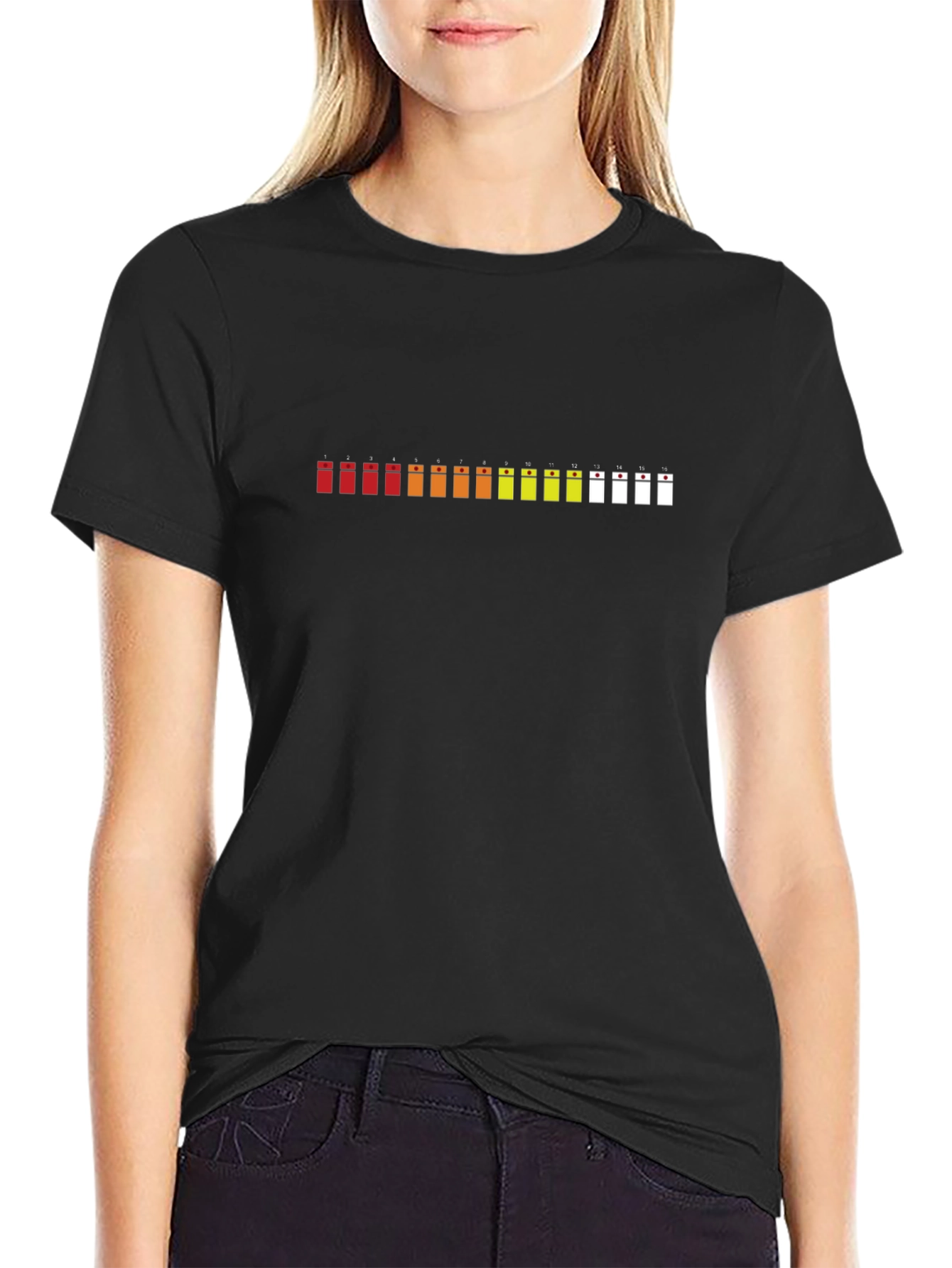 Drum Machine Graphic T-Shirt - Black Cotton Tee