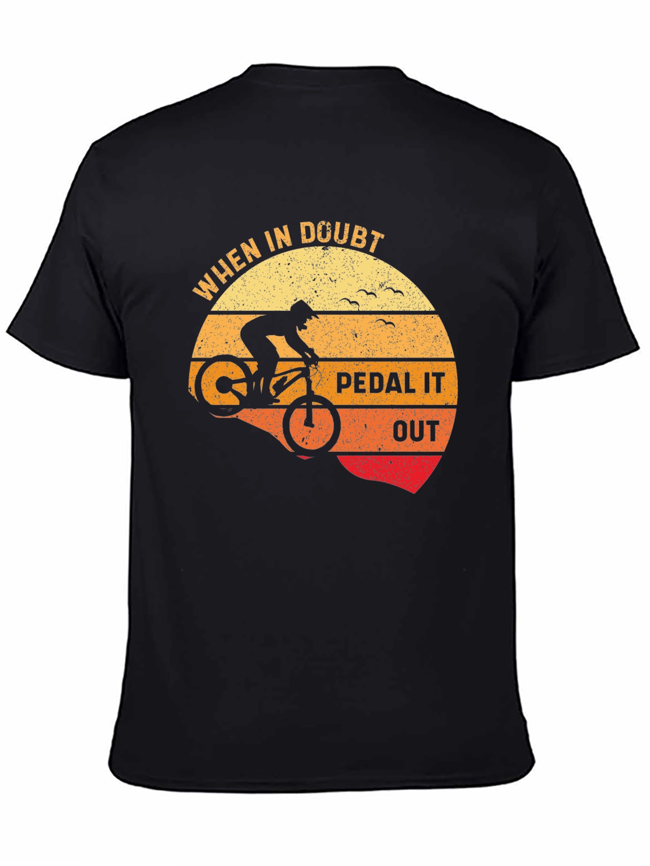 Pedal It Out T-Shirt: Mountain Bike Adventure Tee
