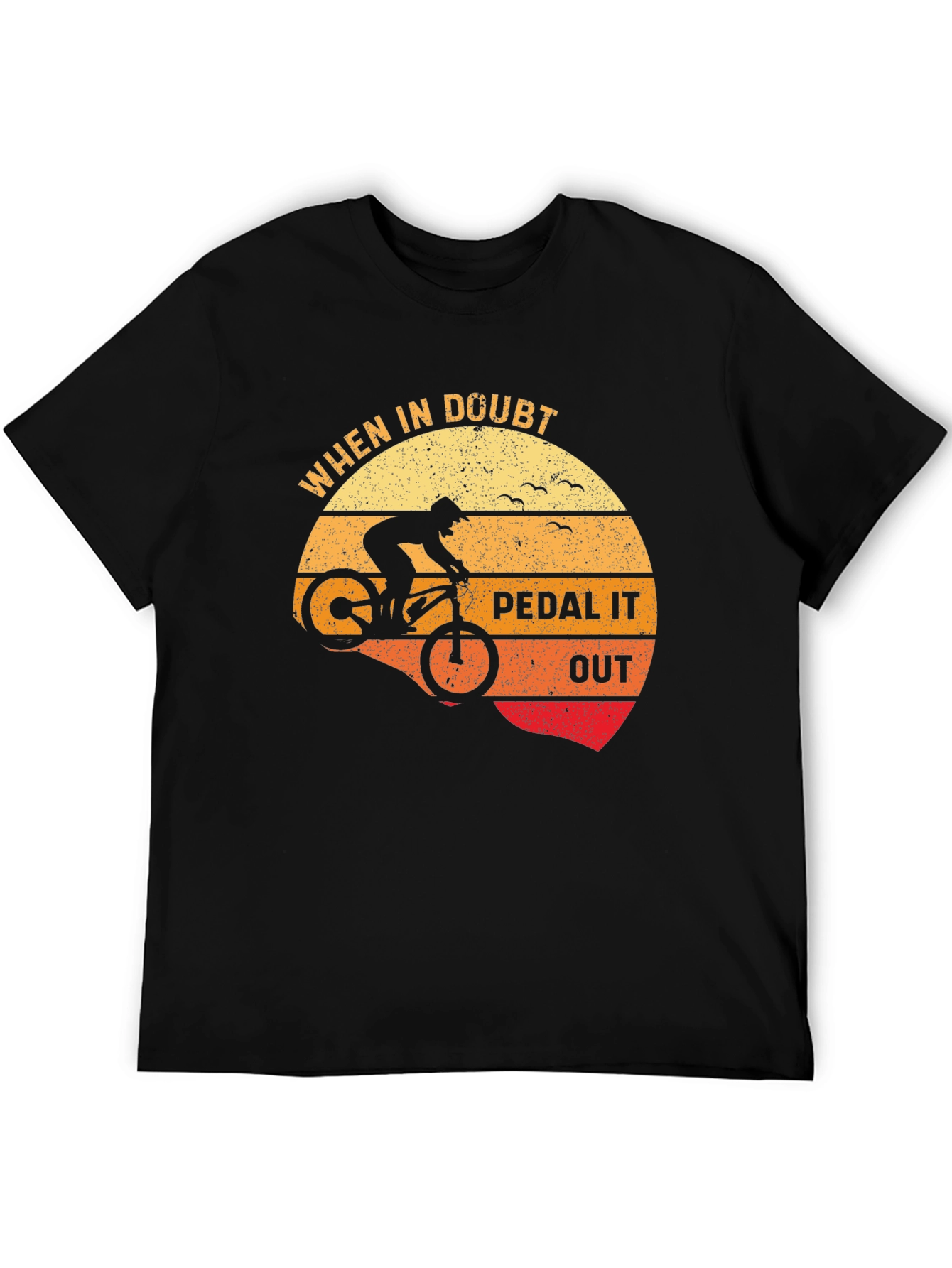 Pedal It Out T-Shirt: Mountain Bike Adventure Tee