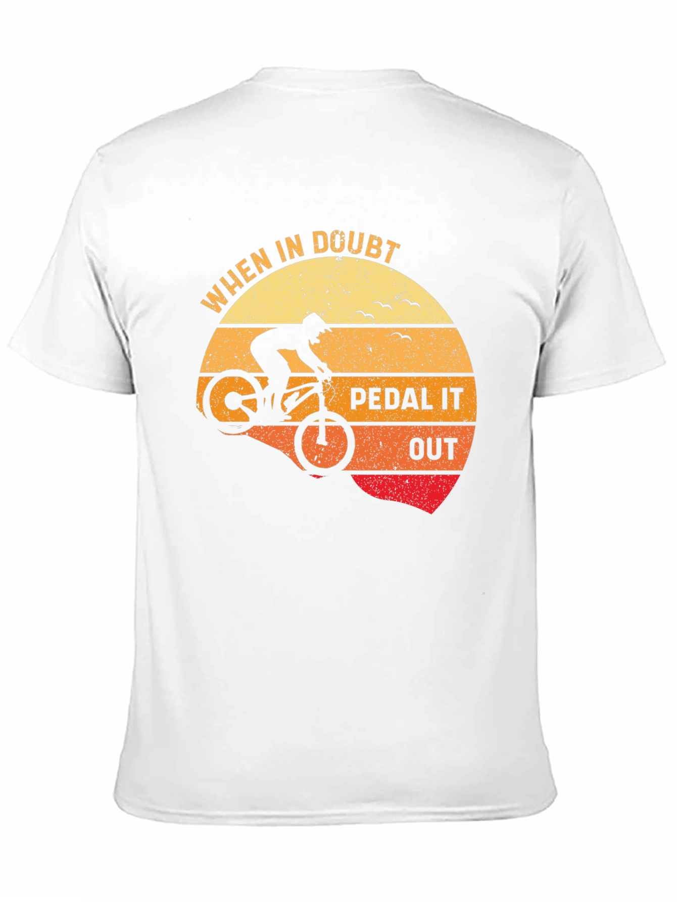 Pedal It Out T-Shirt: Mountain Bike Adventure Tee