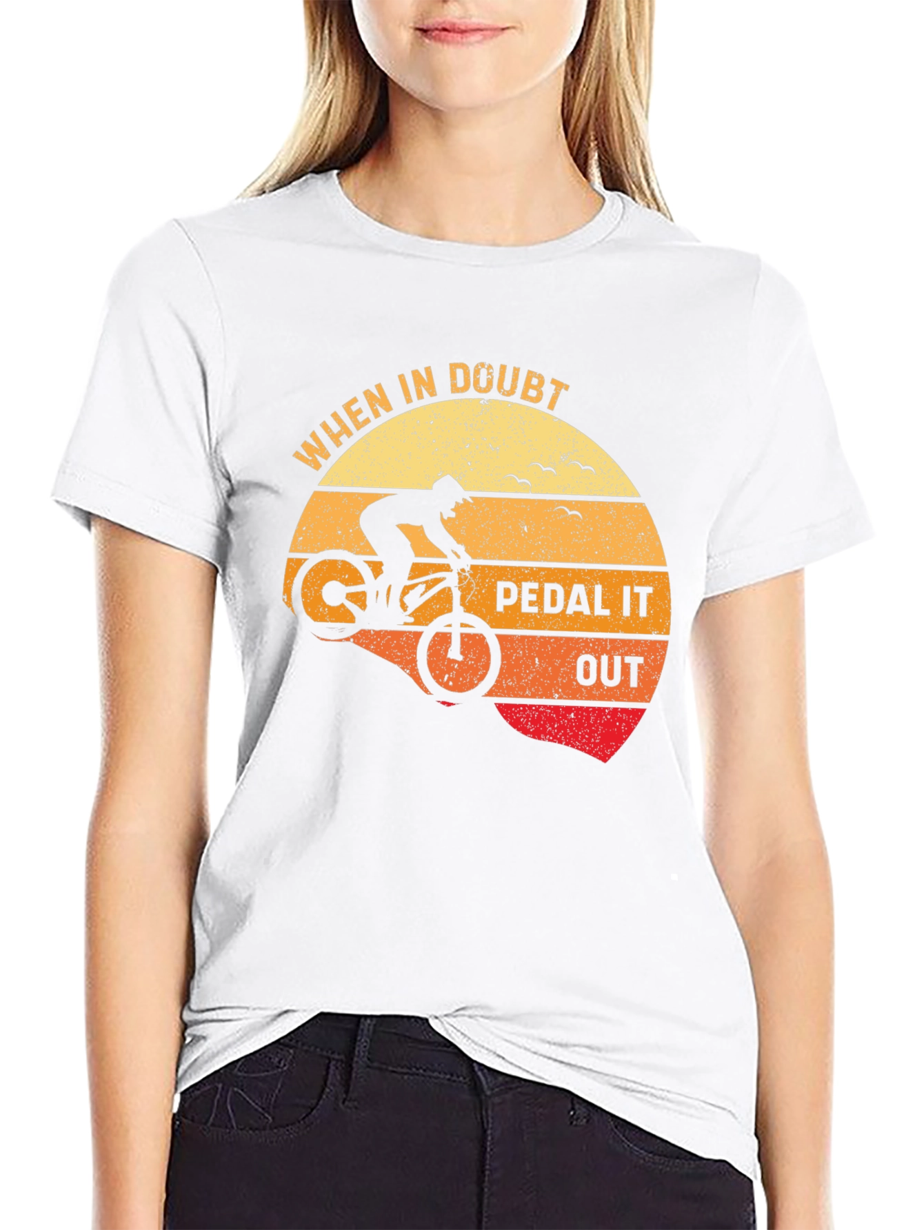 Pedal It Out T-Shirt: Mountain Bike Adventure Tee